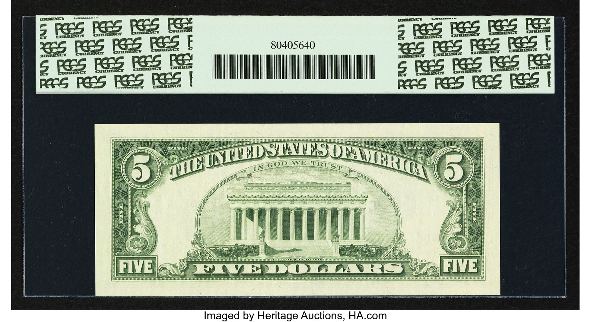 image for: Fr. 1971-F* $5 1969B Federal Reserve Note. PCGS Gem New 66PPQ....