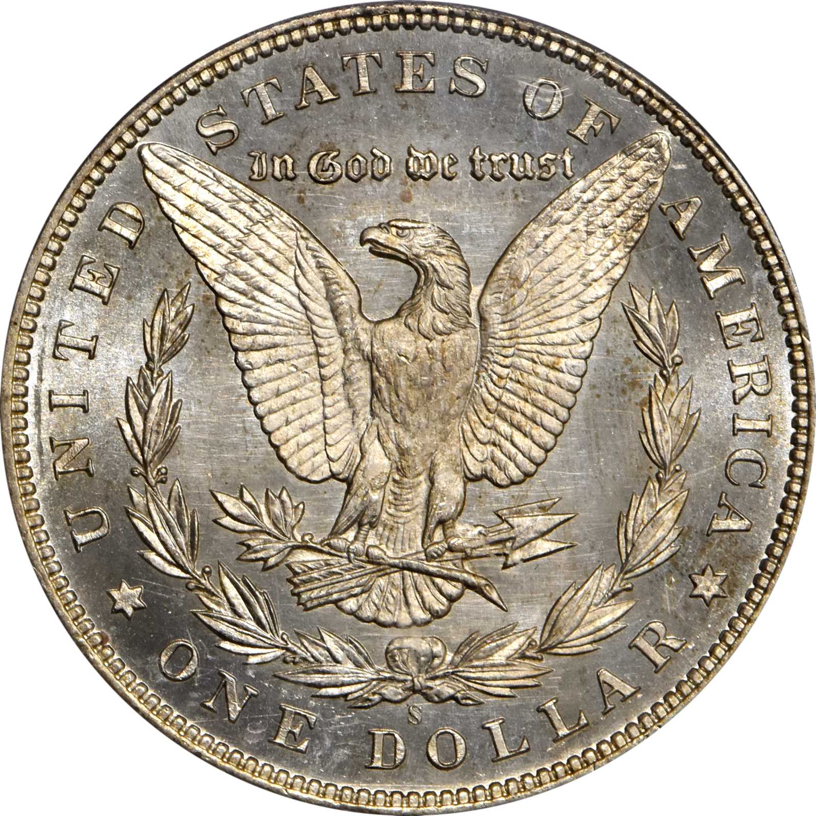 image for: 1895-S Morgan Silver Dollar. MS-67 DMPL (PCGS). CAC.