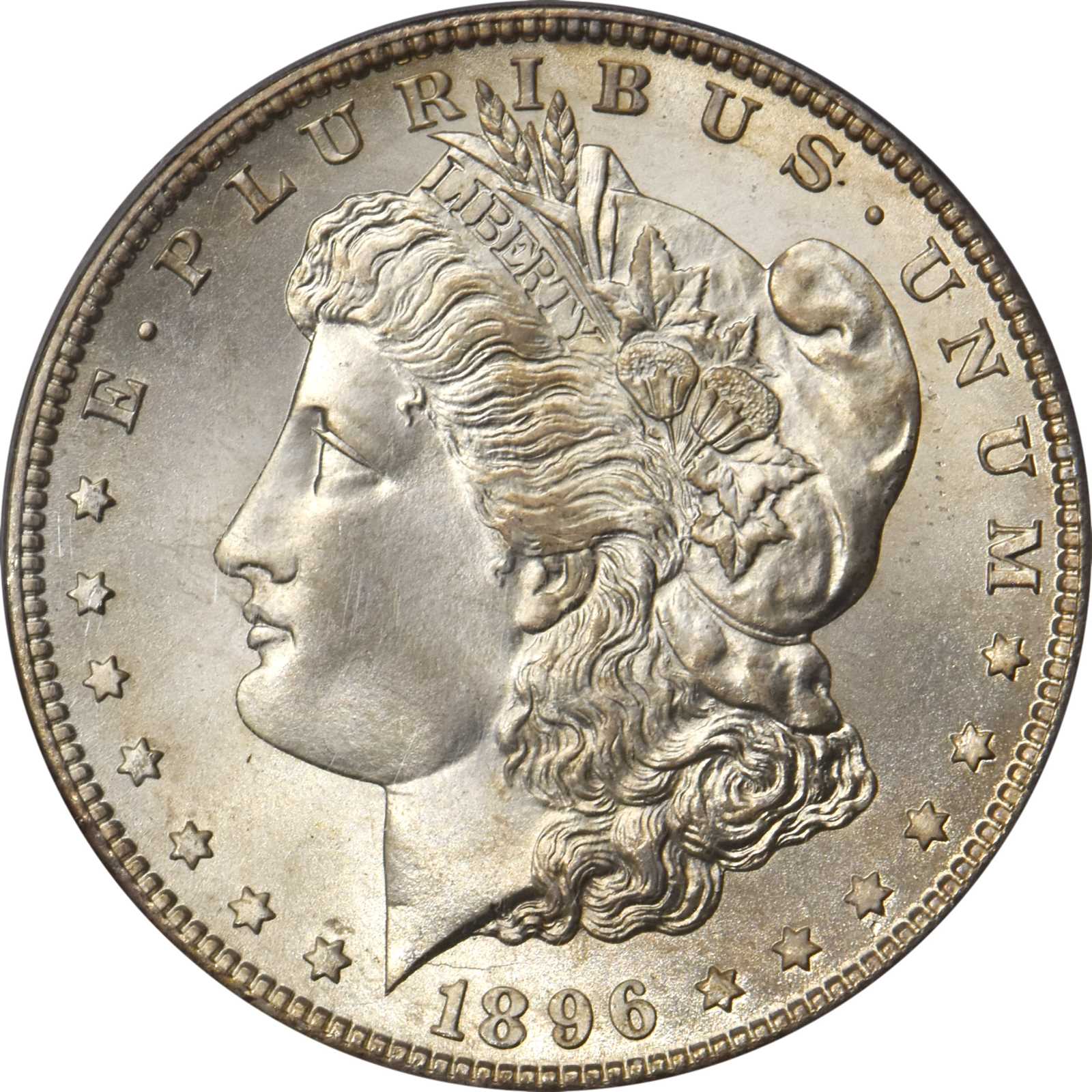 1896-S Morgan Silver Dollar. MS-69 (PCGS). CAC.