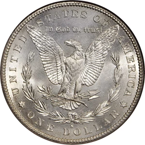 image for: 1883-S Morgan Silver Dollar. MS-66 (NGC).