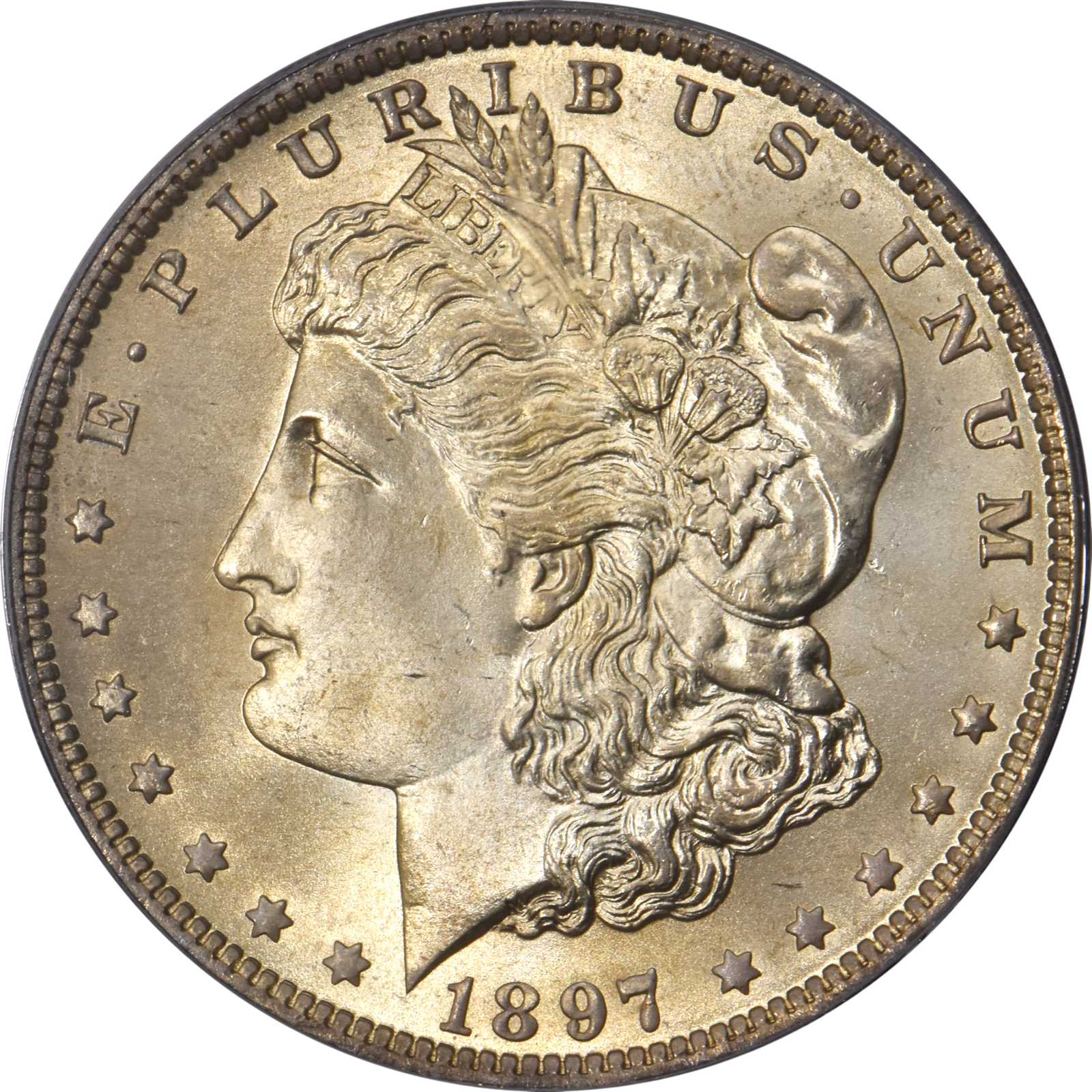 1897-O Morgan Silver Dollar. MS-67 (PCGS). CAC.