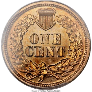 image for: 1867 1C PR65 Red PCGS....