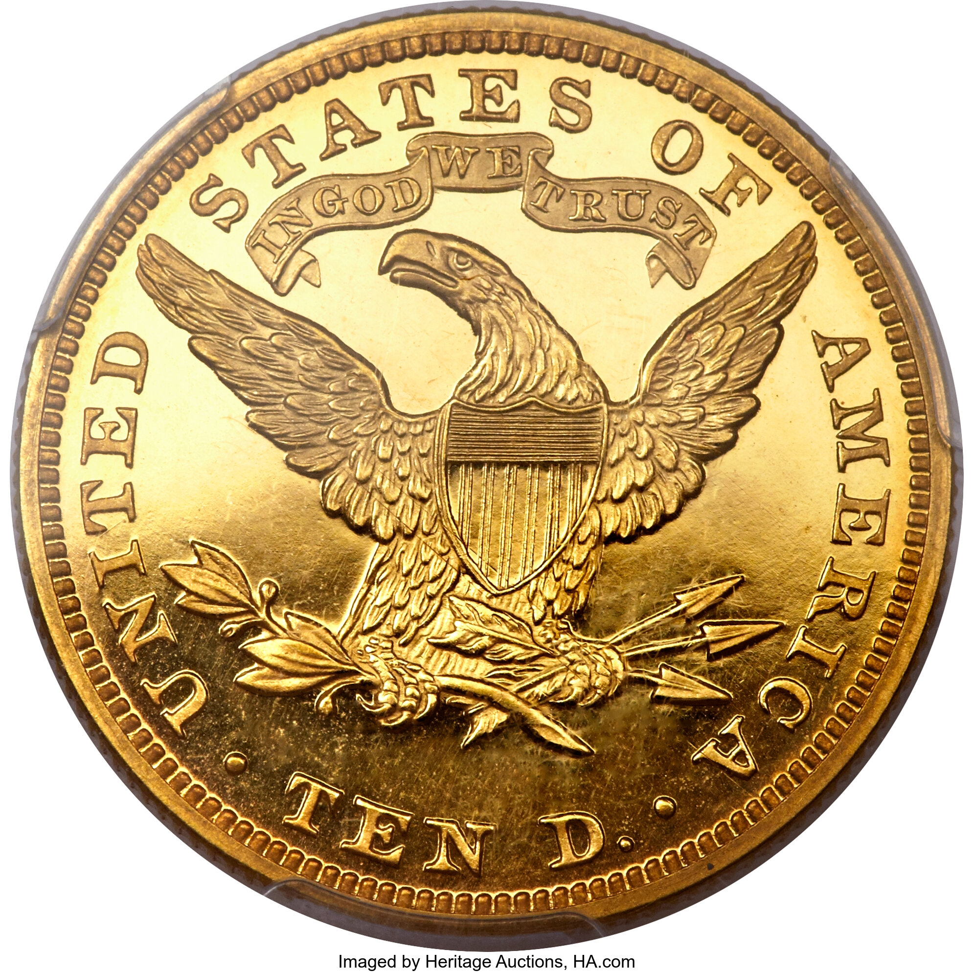 image for: 1897 $10 PR64 Deep Cameo PCGS....