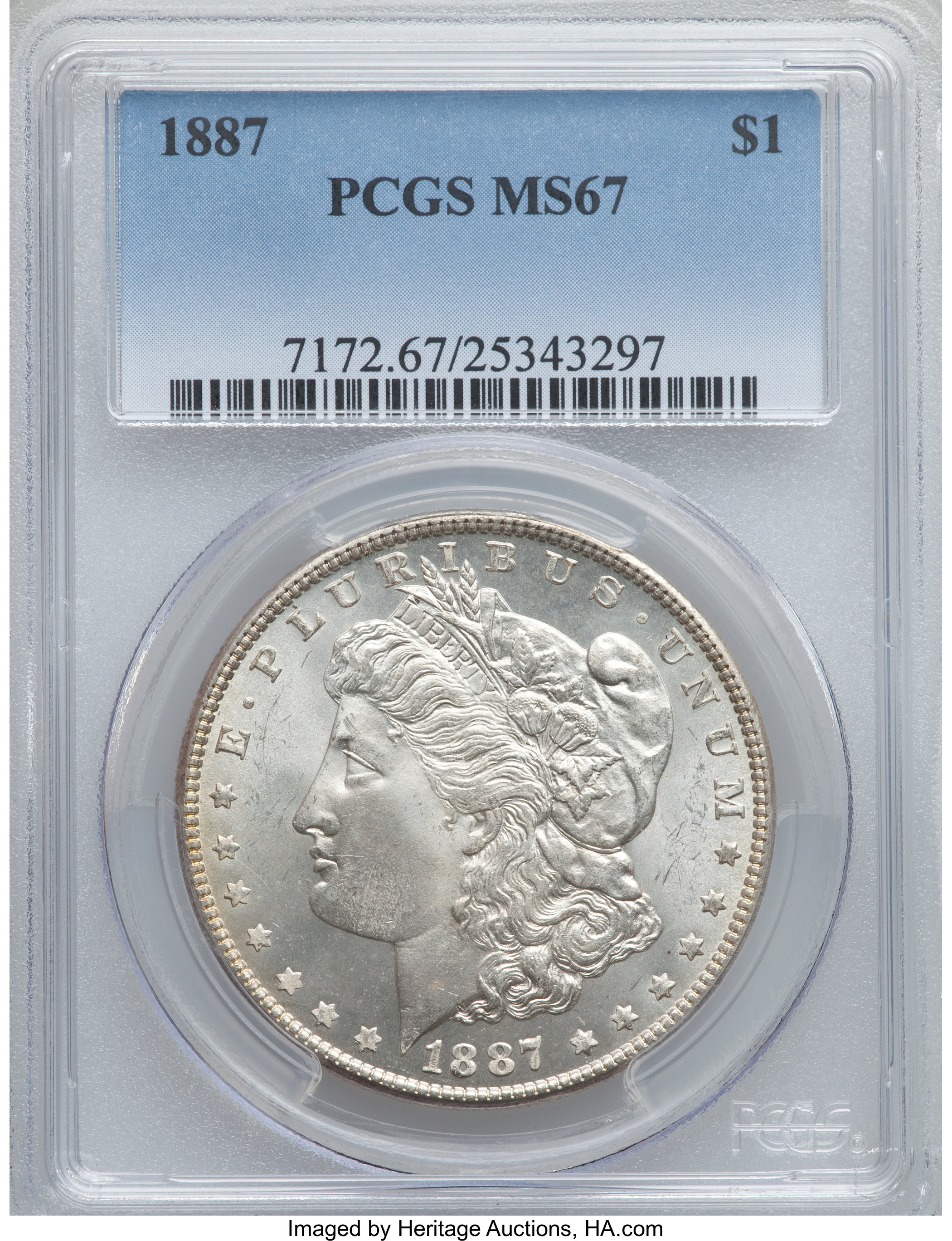 1887 Morgan Dollar Alligator Eye VAM 12 Coin Pricing Guide | The