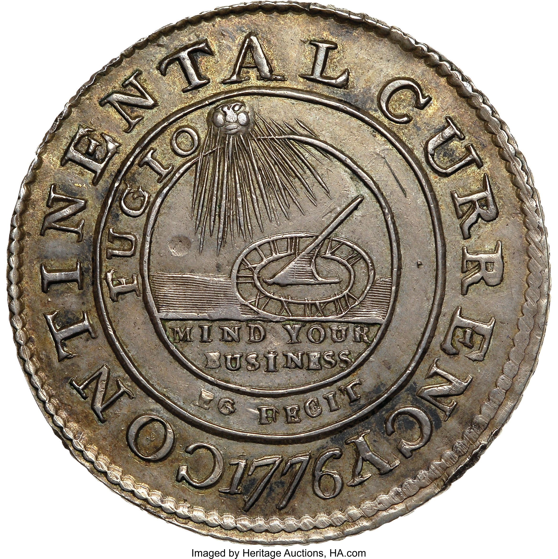 1776 Continental Dollar CURRENCY Silver Coin Pricing Guide The