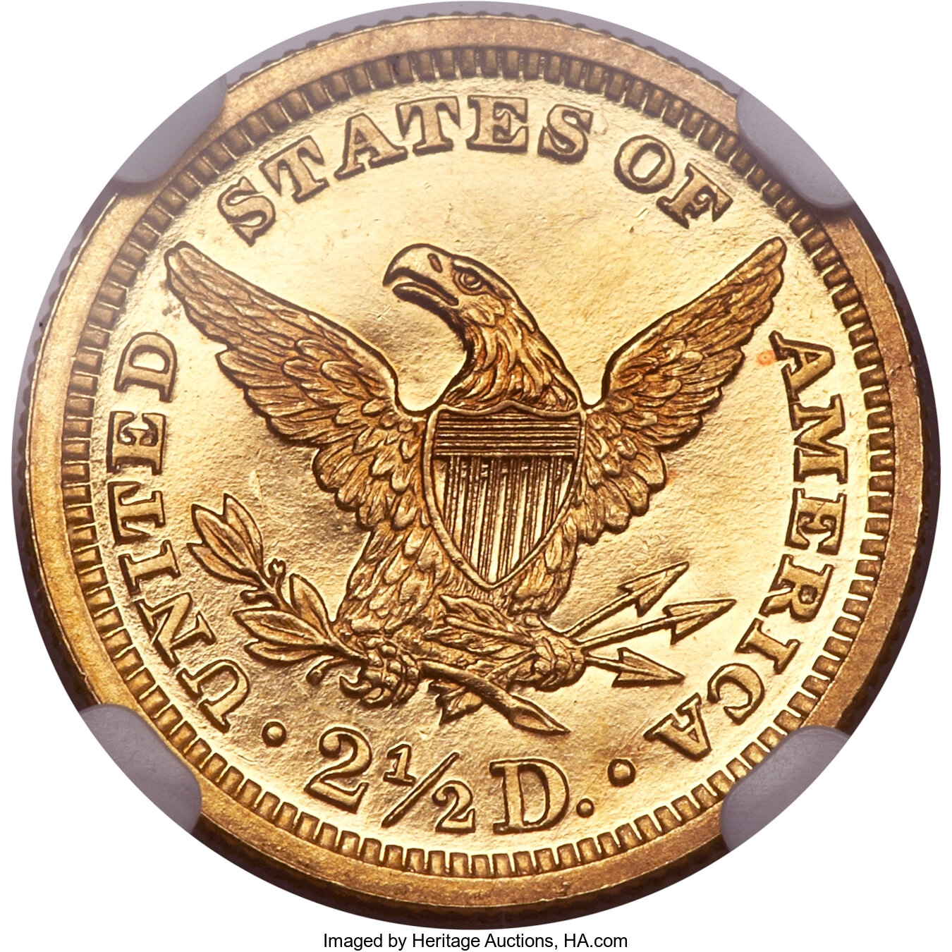 image for: 1885 $2 1/2 PR62 Cameo NGC....