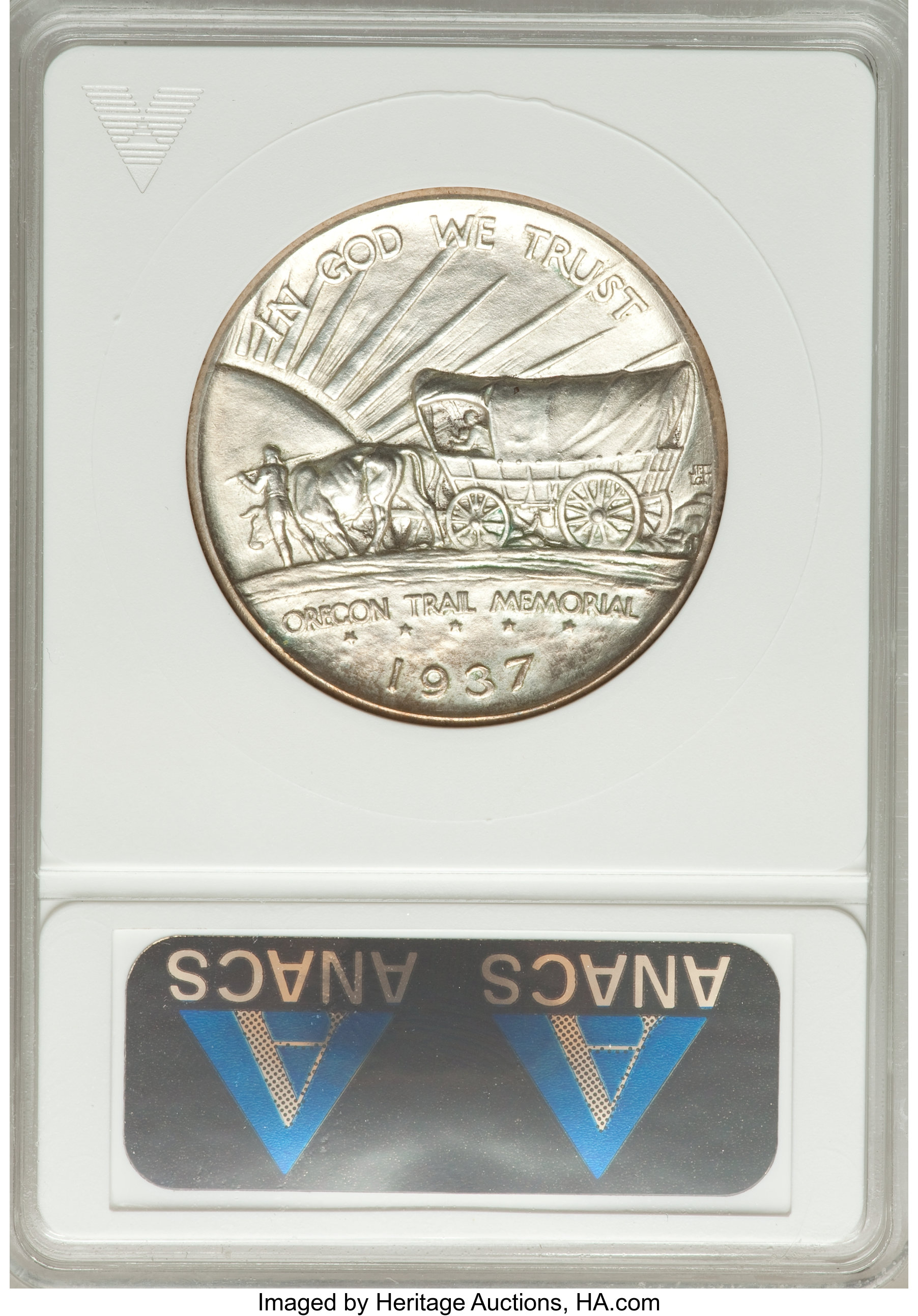 1937 D Oregon Trail Half dollar MS Values | Greysheet