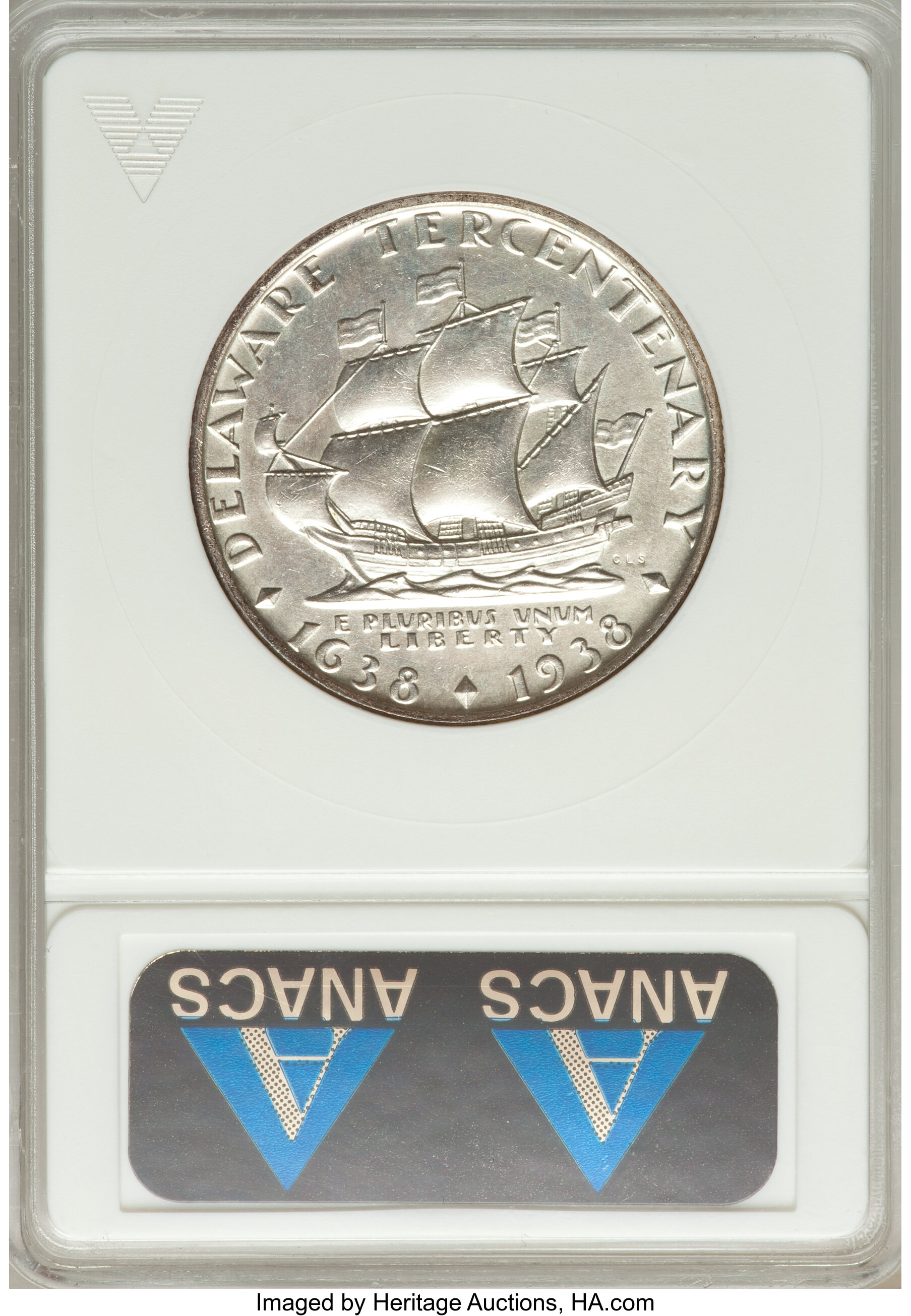 1936 50c Delaware MS60 thumbnail 4