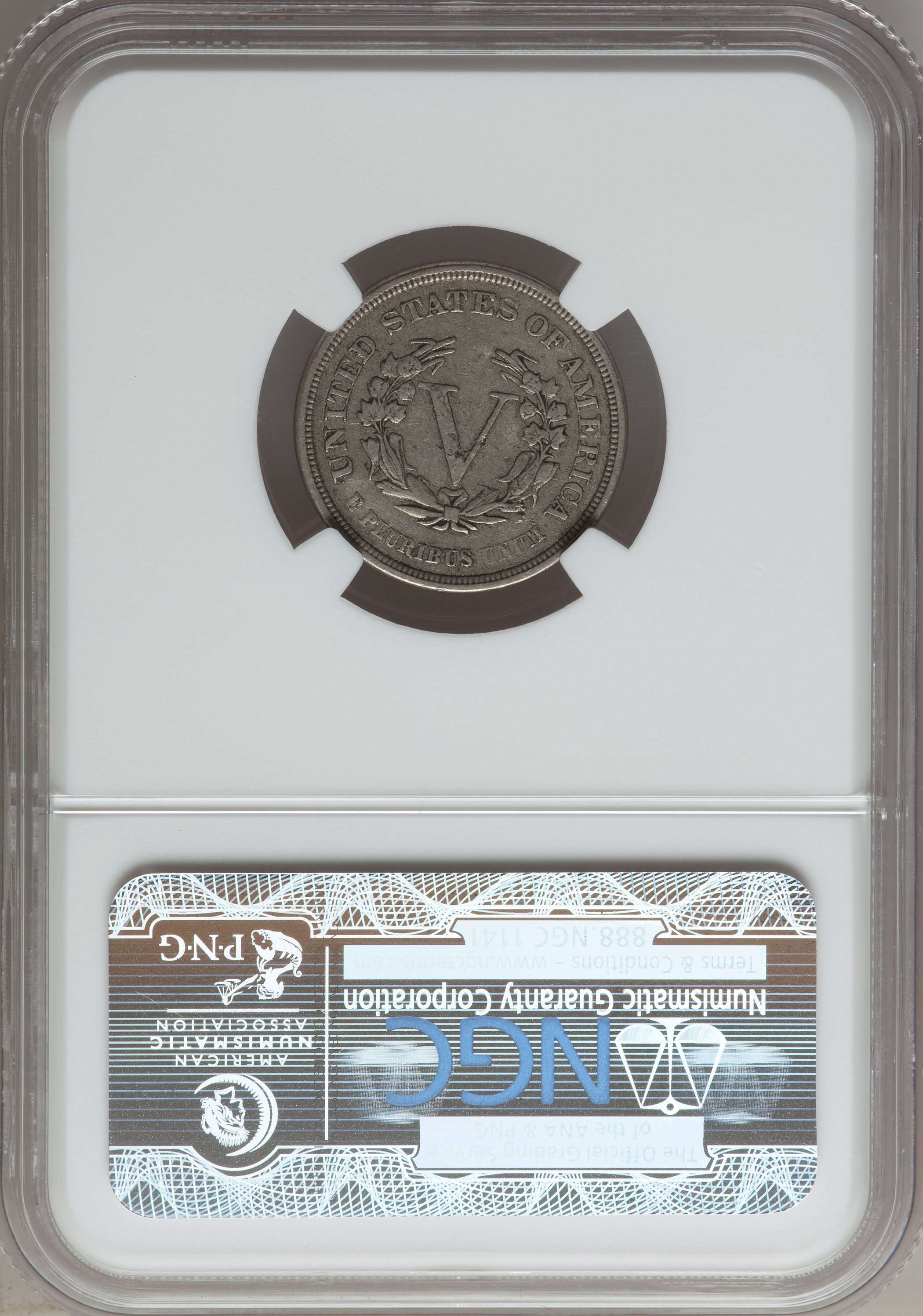 Liberty (V) Nickel 5c No Cents, 1883 [Type] VG10 thumbnail 14