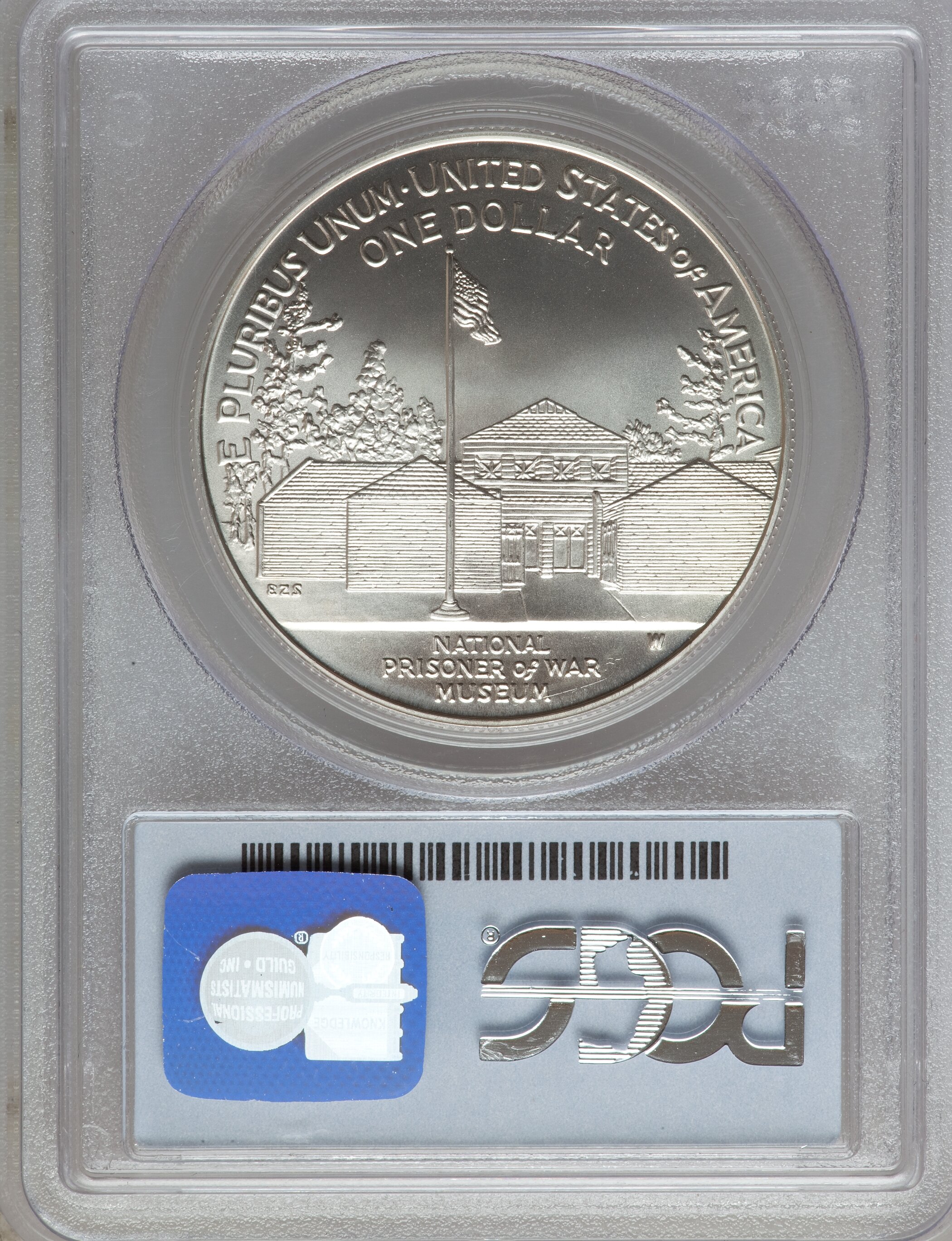 1994-W S$1 U.S. Prisoner of War Museum MS65 thumbnail 12