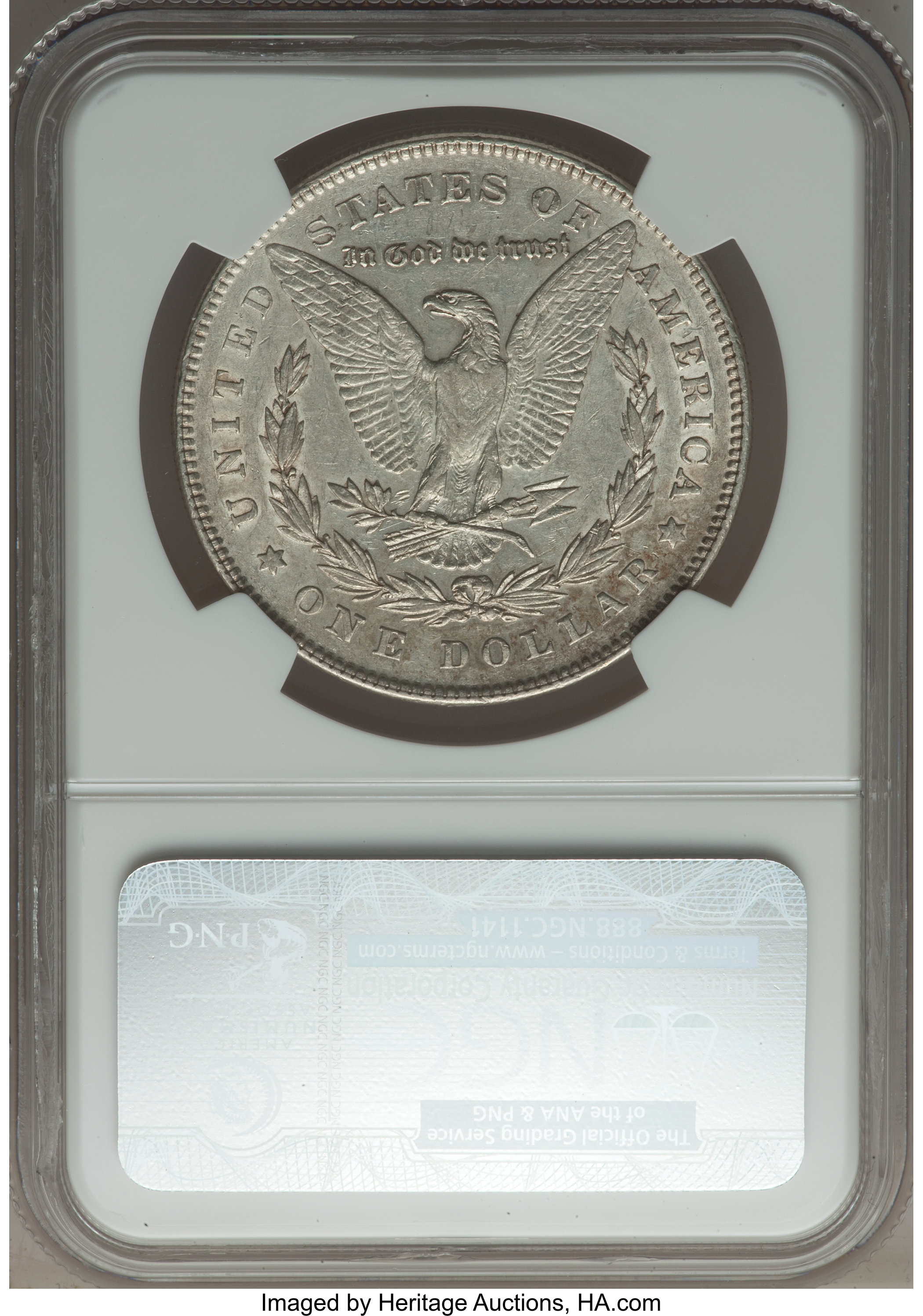 1878 7TF $1  Reverse of 1878, Tripled Blossoms, VAM-115 MS64 thumbnail 25