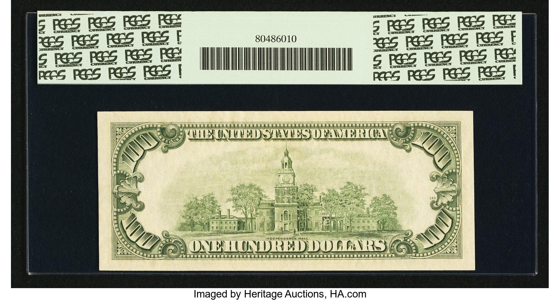 image for: Fr. 2159-B* $100 1950B Federal Reserve Star Note. PCGS Choice New 63PPQ....