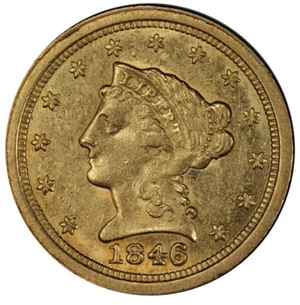 image for: $2.5 1846-O PCGS AU58 CAC