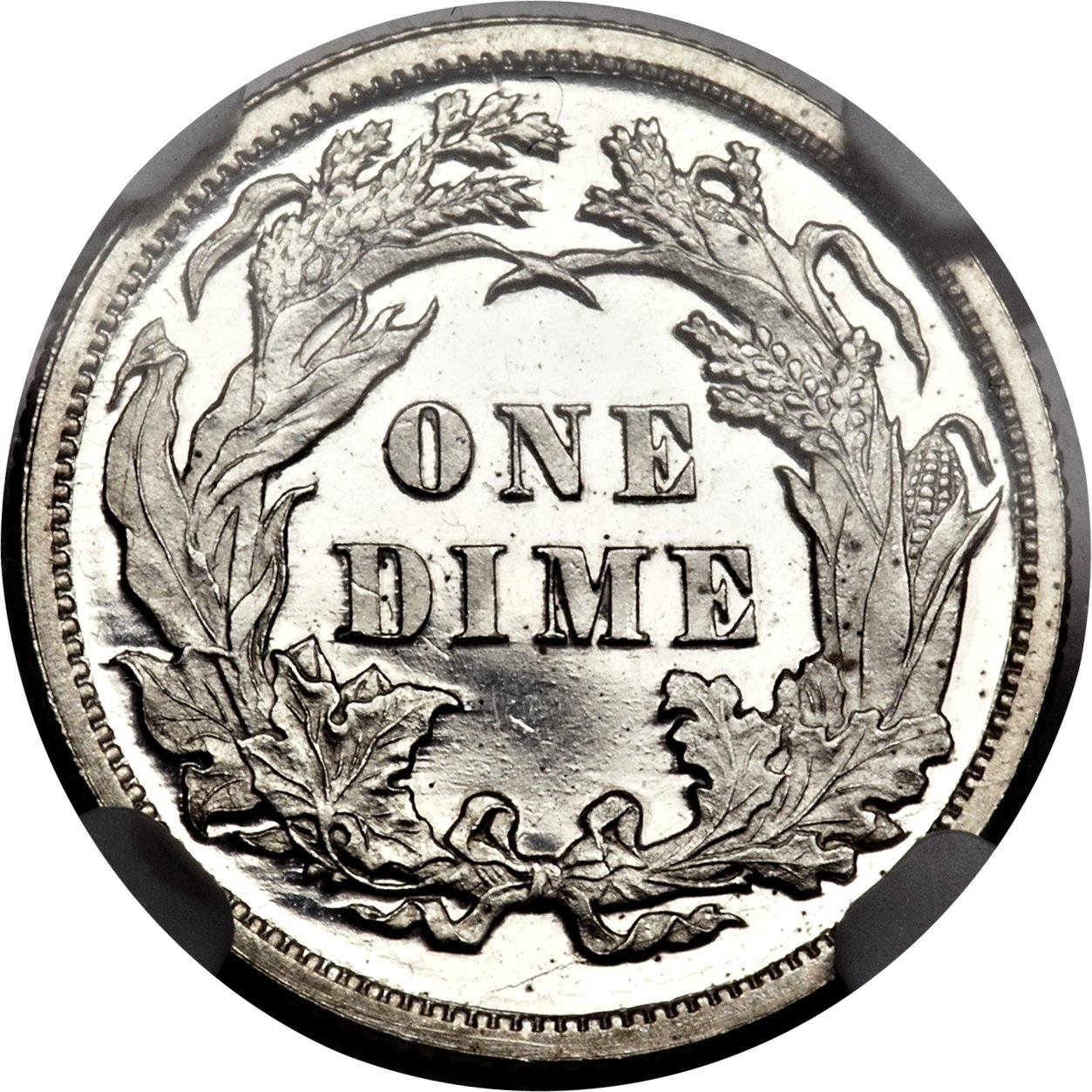 image for: 1891 10C PR66 Ultra Cameo NGC....