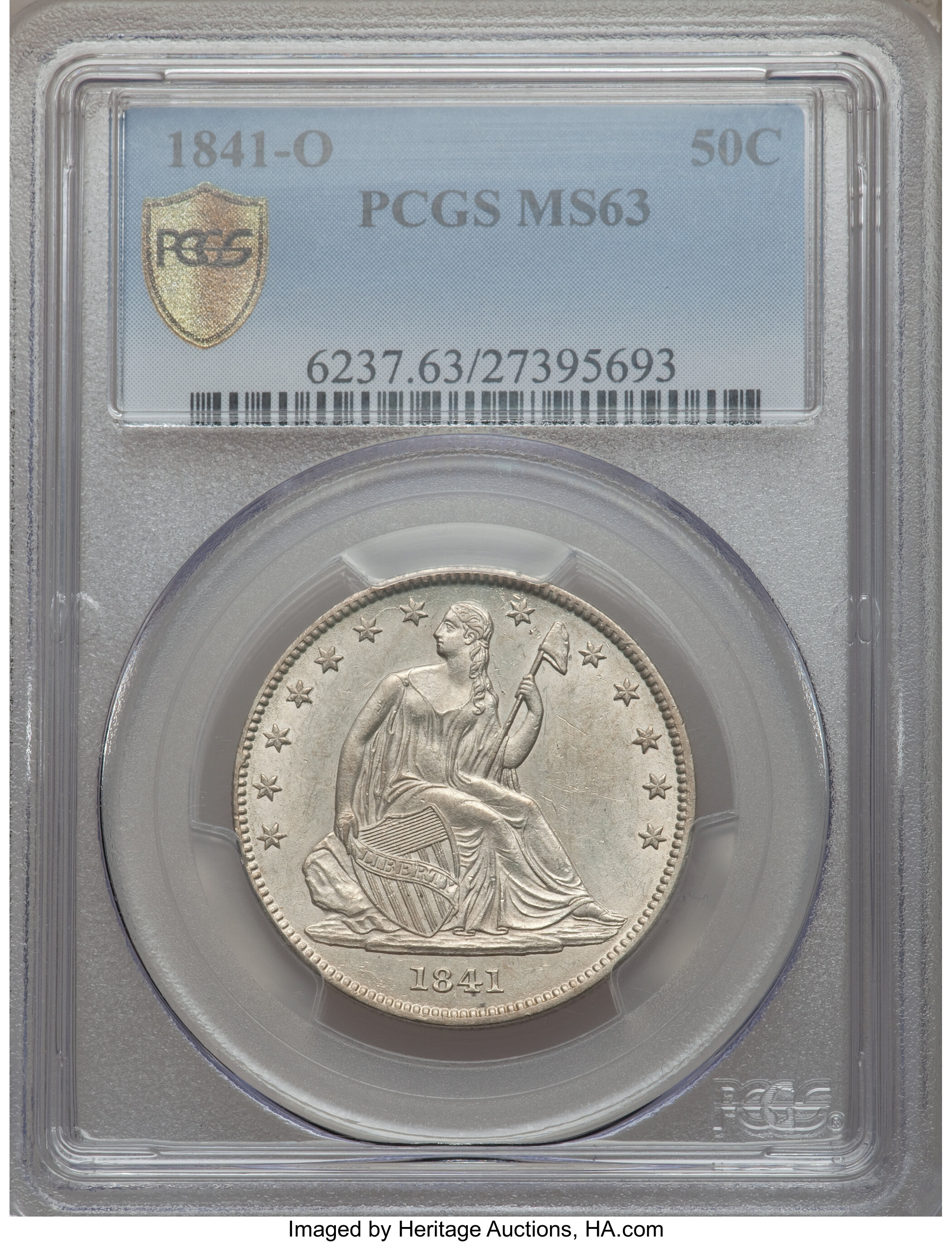 1841-O 50c MS64 thumbnail 4