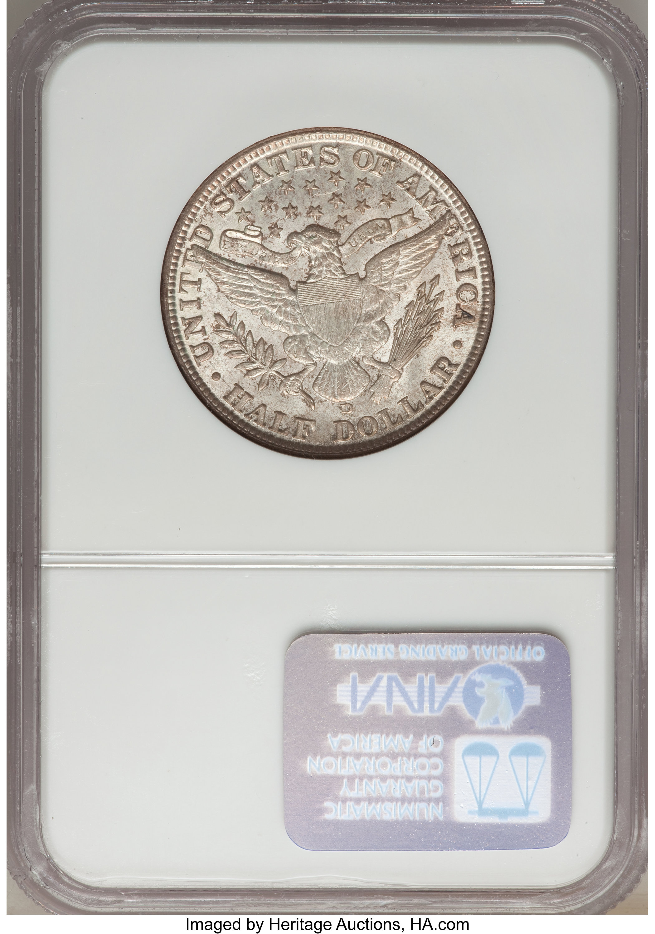 1913-D 50c MS61 thumbnail 2
