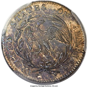 image for: 1796 H10C MS64 PCGS. V-1, LM-1, R.3. ...