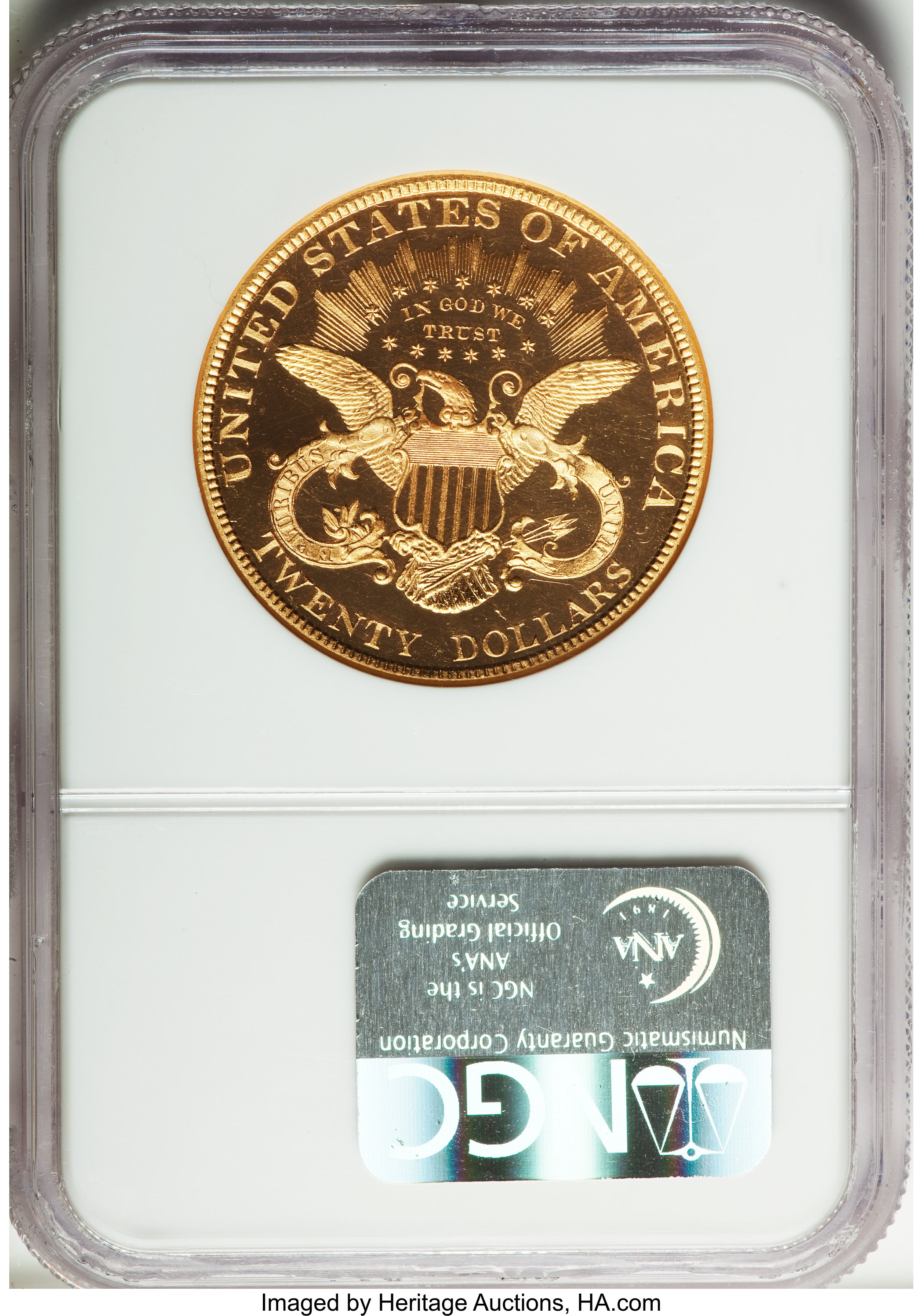 image for: 1884 $20 PR66 Cameo NGC....