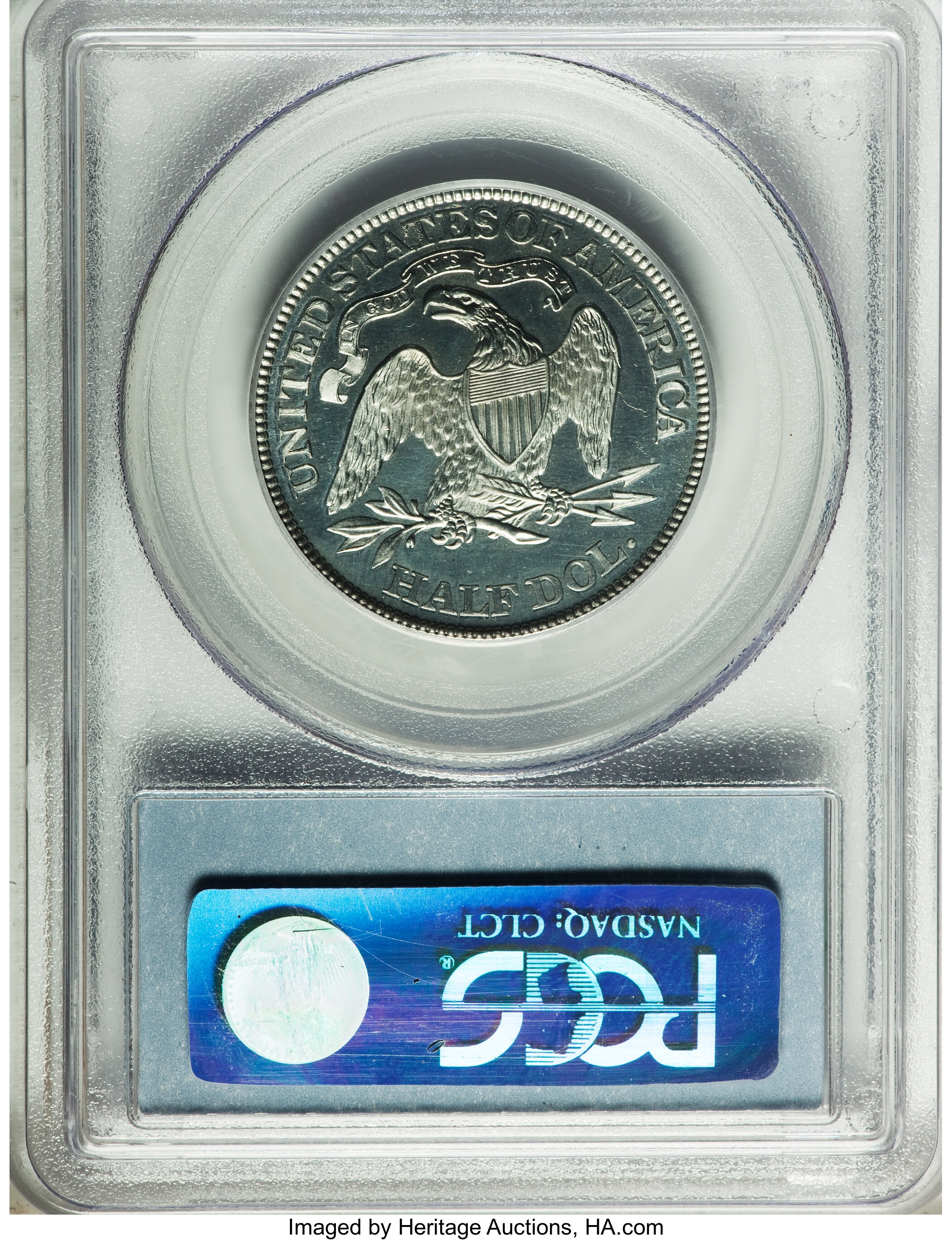 image for: 1870 50C Half Dollar, Judd-938, Pollock-1045, High R.7, PR65 Cameo PCGS. CAC....