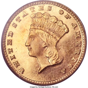 image for: 1881 G$1 PR64 Deep Cameo PCGS. CAC....