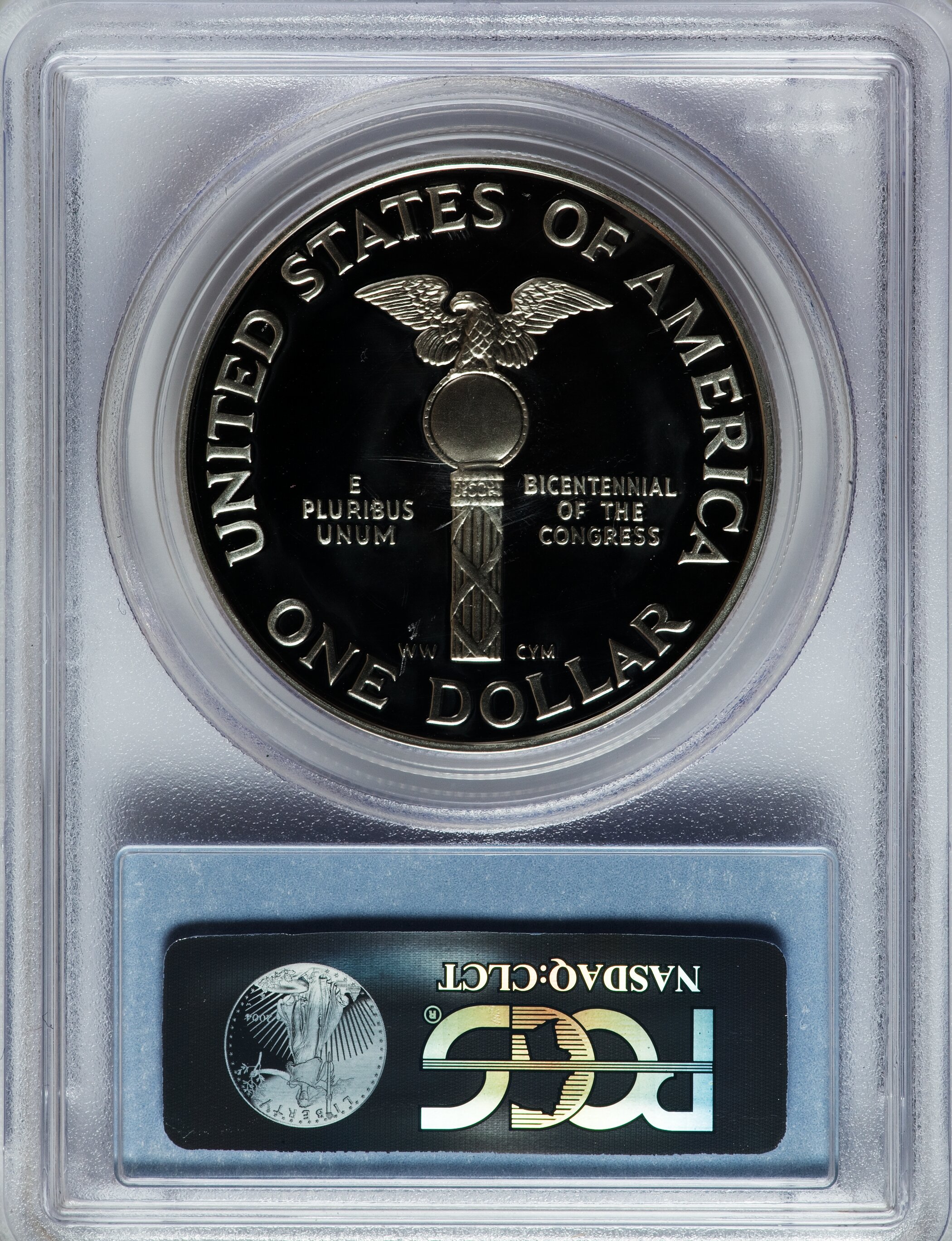 1989-S S$1 Congress Bicentennial PR DCAM PR69 DCAM thumbnail 16