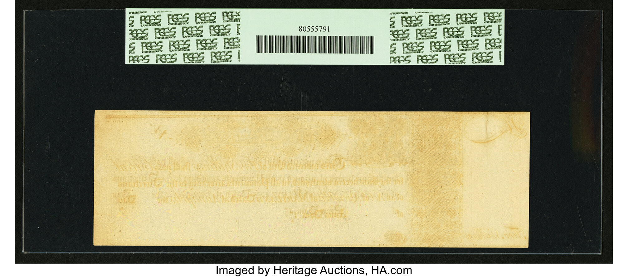 image for: Maryland 1733 5s PCGS Very Choice New 64PPQ....