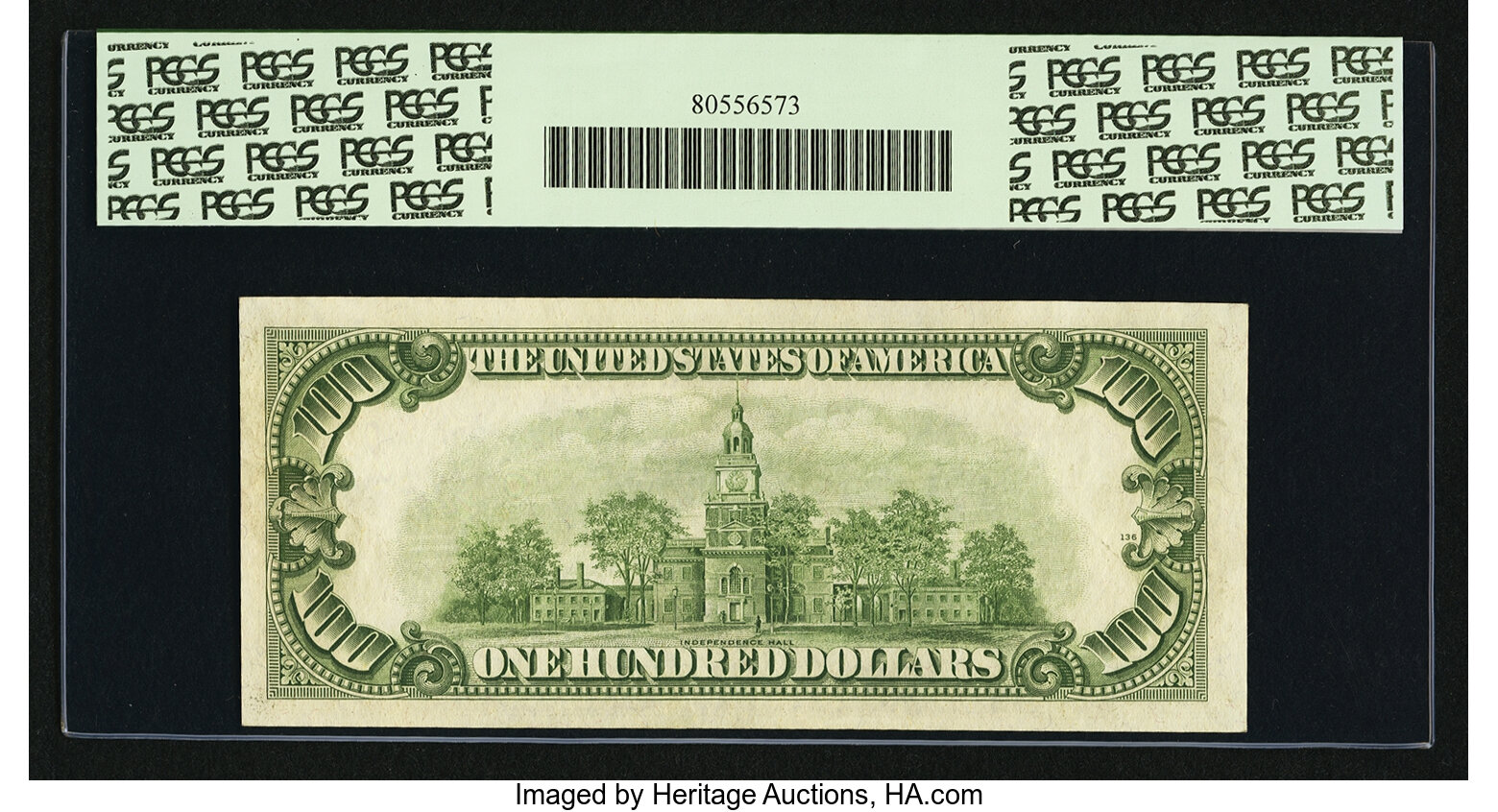 image for: Fr. 2158-A* $100 1950A Federal Reserve Note. PCGS Very Choice New 64PPQ....
