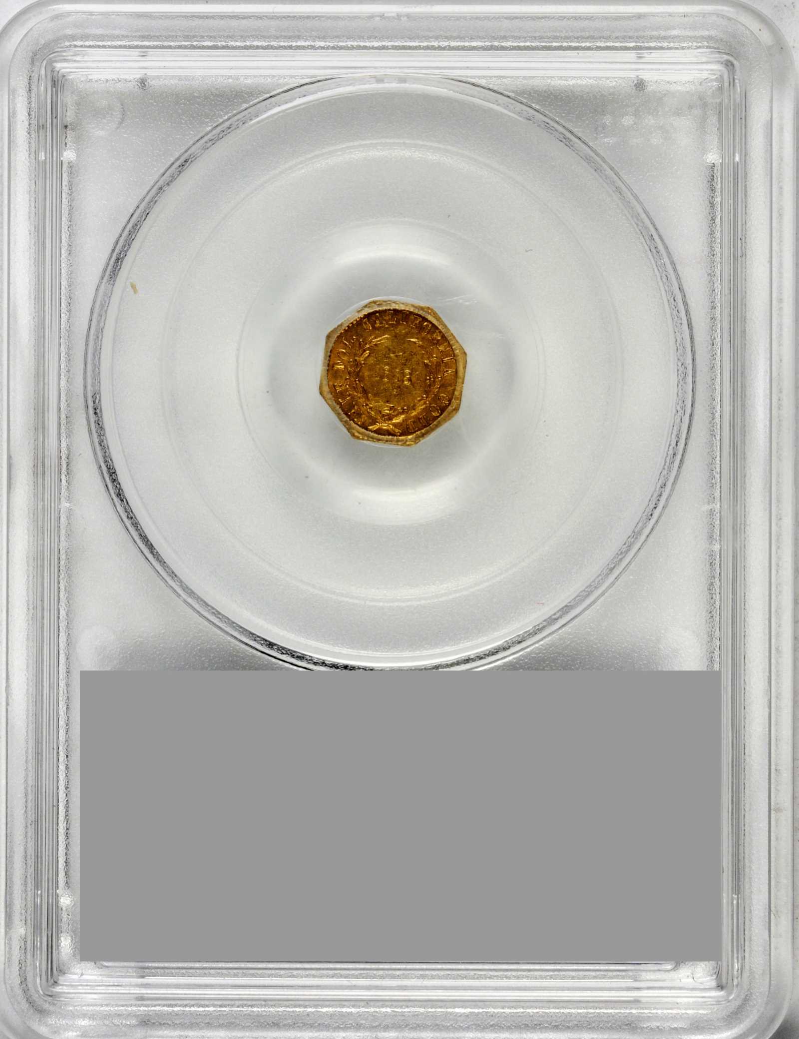 image for: 1868 Octagonal 50 Cents. BG-1303. Rarity-4. Liberty Head. MS-62 (PCGS).