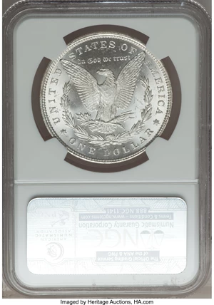 image for: 1891 $1 MS66 NGC....