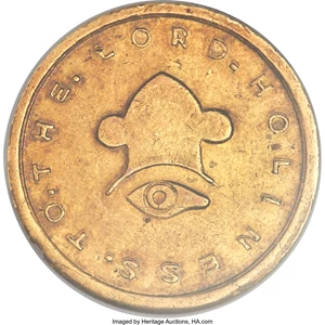 image for: 1849 $20 Mormon Twenty Dollar MS62 NGC. K-4, R.6....