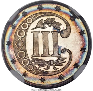 image for: 1870 3CS PR68 ★ Cameo NGC....