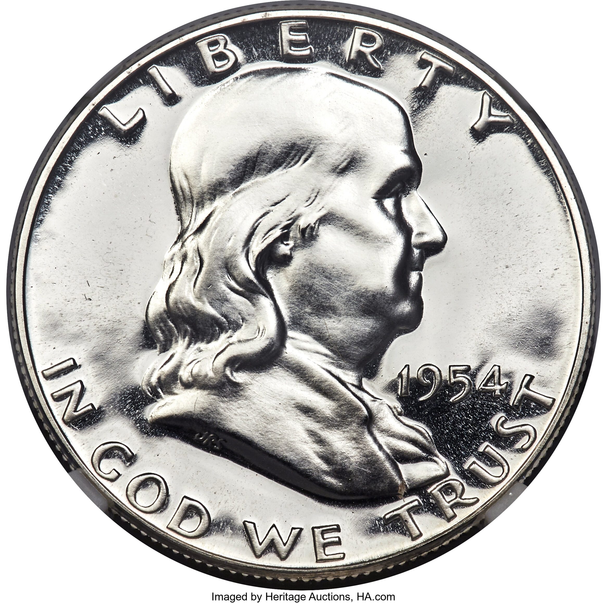 1954 50C PR69 Cameo NGC. ...