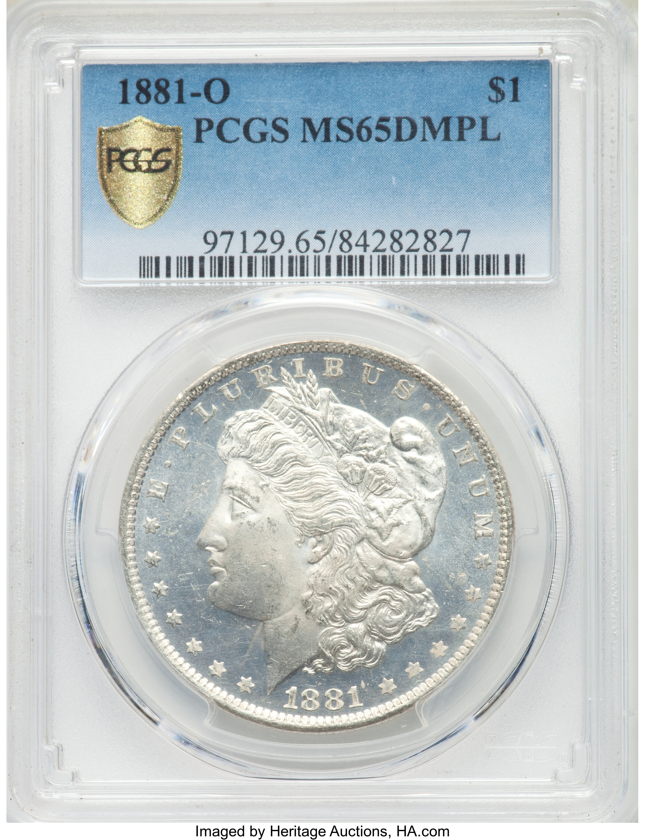 1881-O $1  MS DMPL MS65 DMPL CAC thumbnail 7