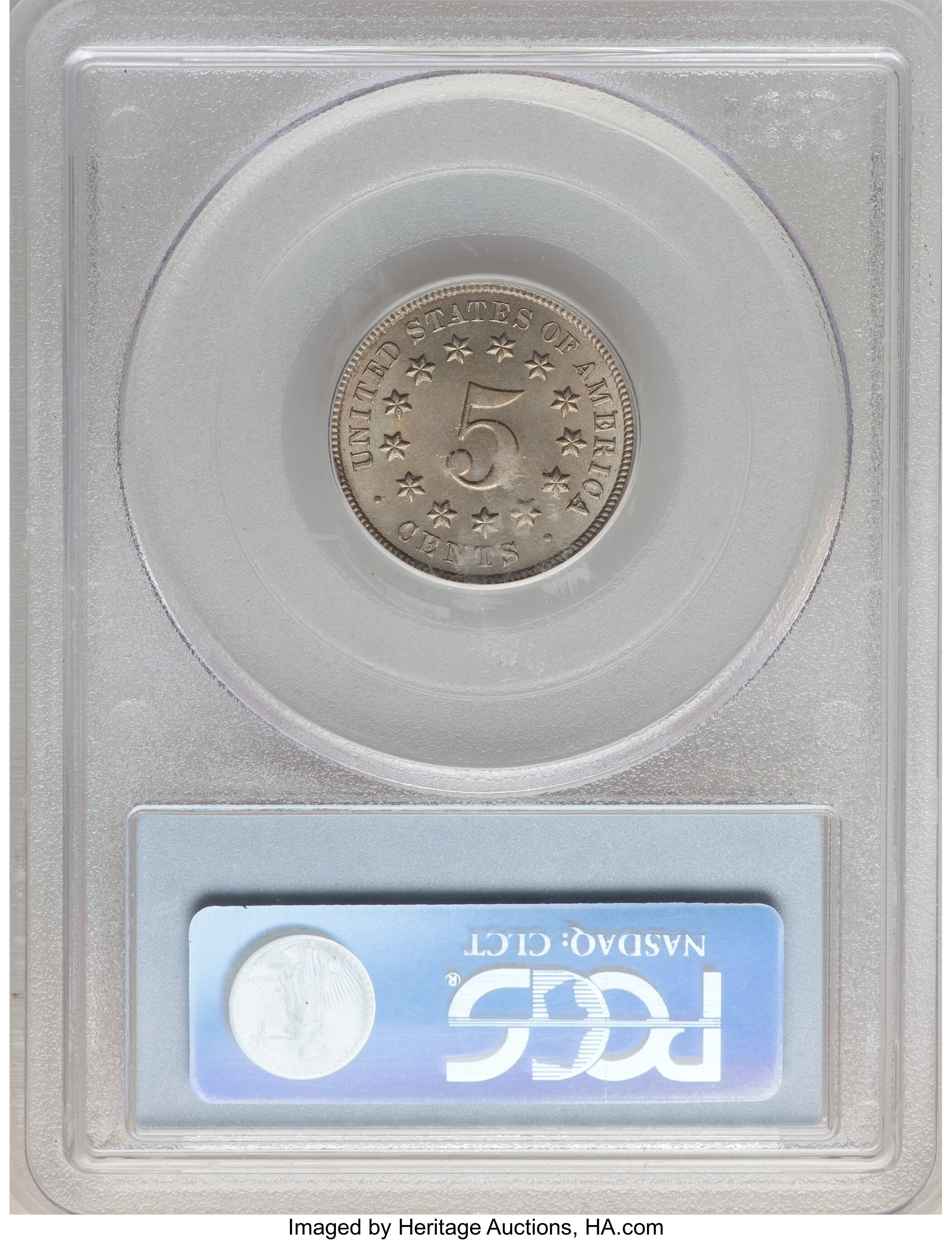 1872 5c MS65 thumbnail 8