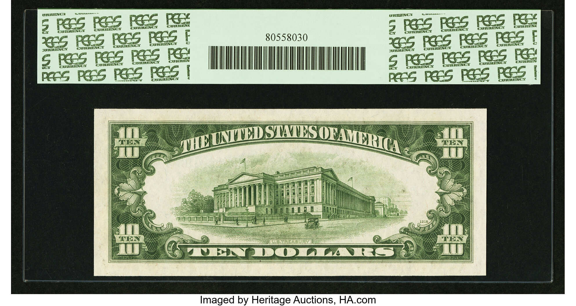 image for: Fr. 2009-G* $10 1934D Federal Reserve Note. PCGS Gem New 66PPQ....