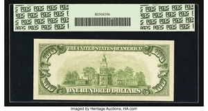 image for: Fr. 2159-H $100 1950B Federal Reserve Note. PCGS Superb Gem New 68PPQ....