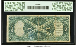 image for: Fr. 25 $1 1875 Legal Tender PCGS Apparent Very Fine 20....