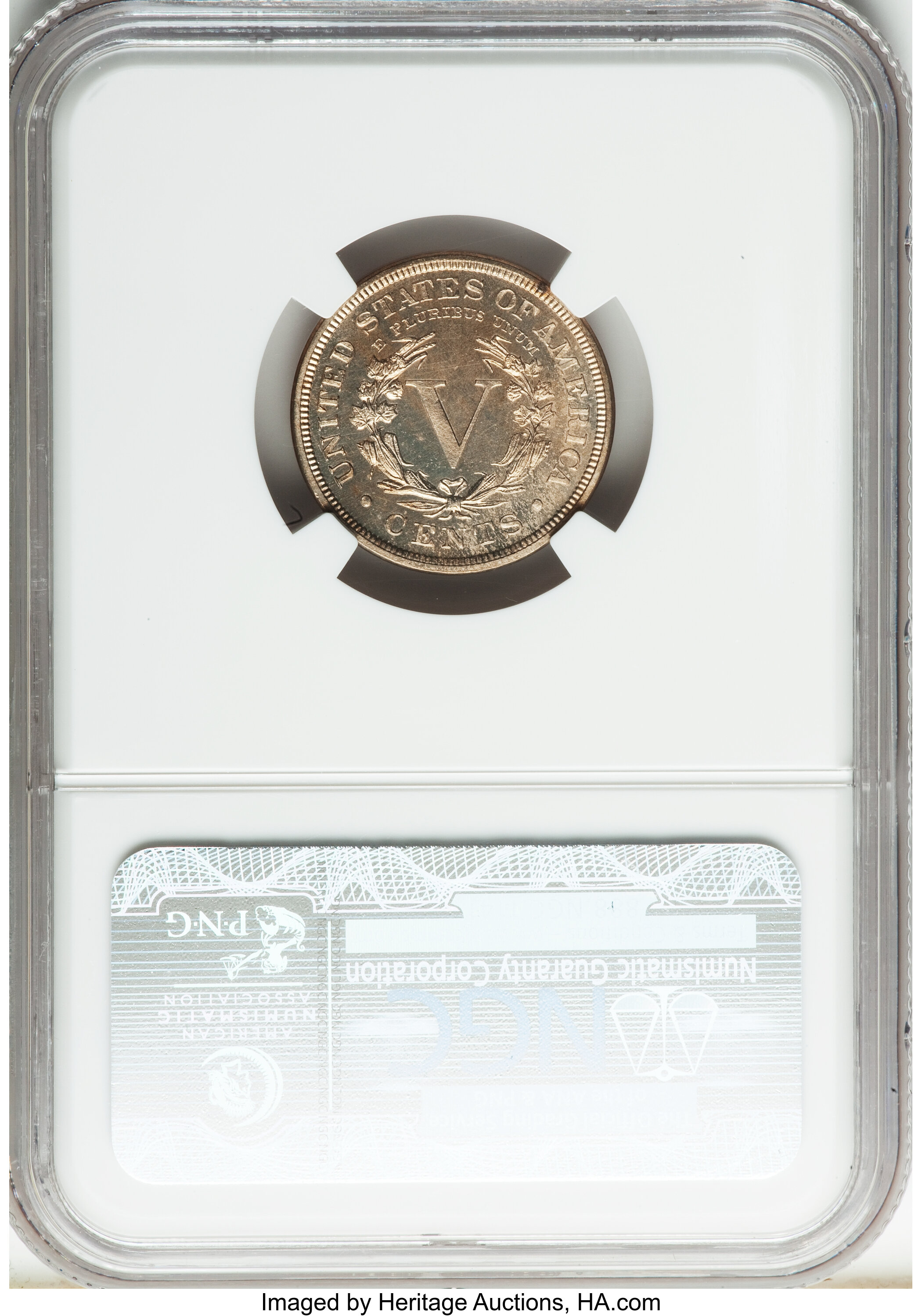 1883 5c Cents PR61 thumbnail 2