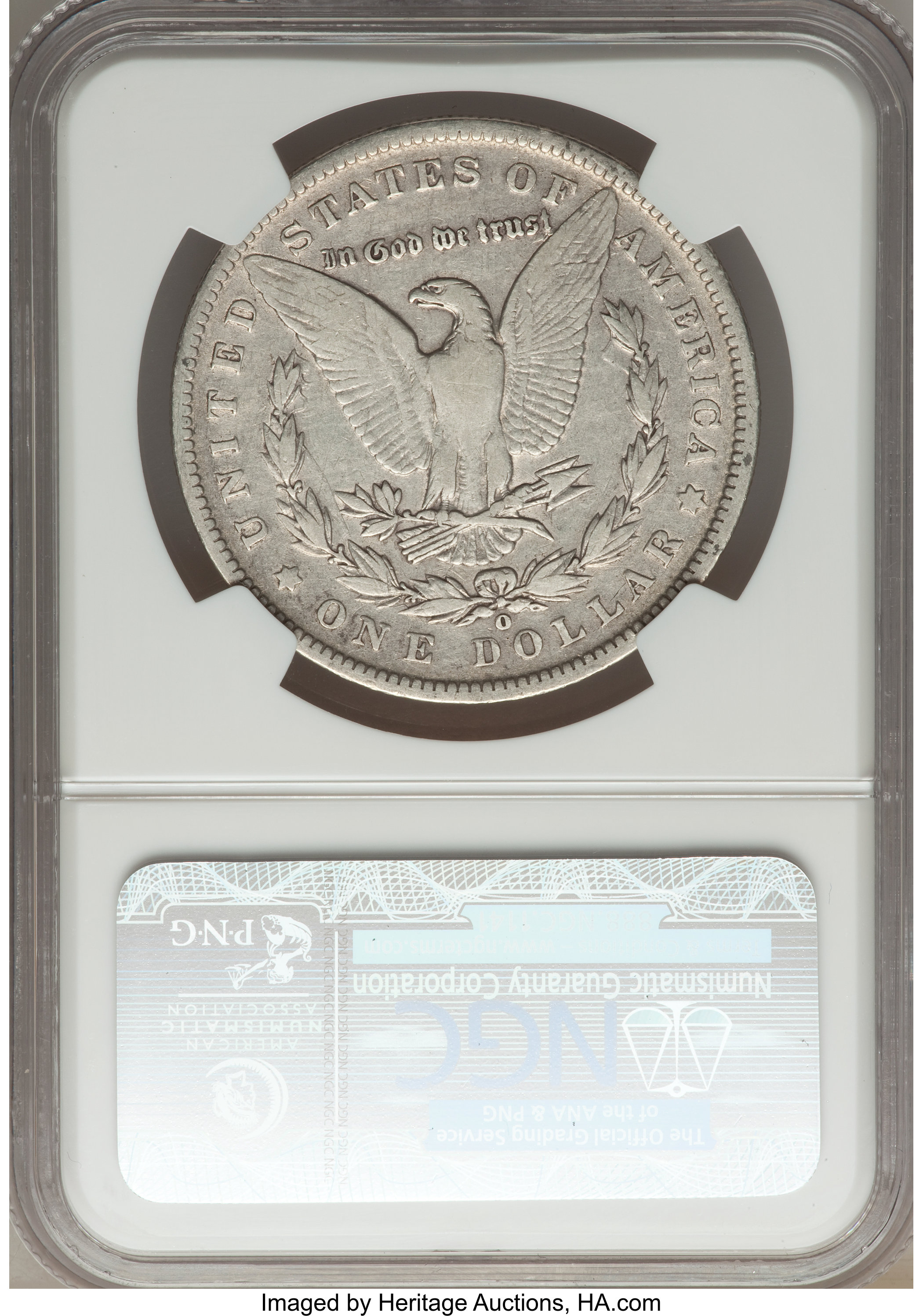 1889 $1 VG10 CAC thumbnail 2