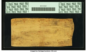 image for: Virginia September 1, 1775 £5 PCGS Apparent Very Fine 20....