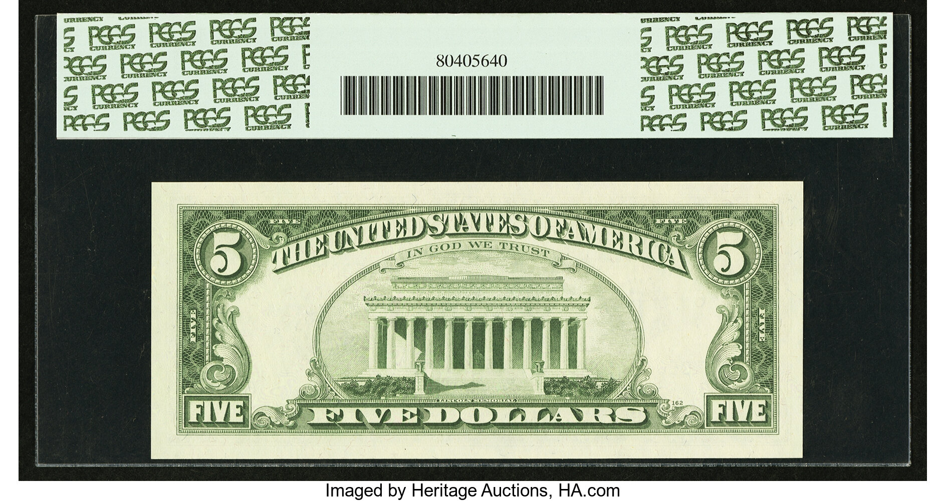 image for: Fr. 1971-F* $5 1969B Federal Reserve Note. PCGS Gem New 66PPQ....