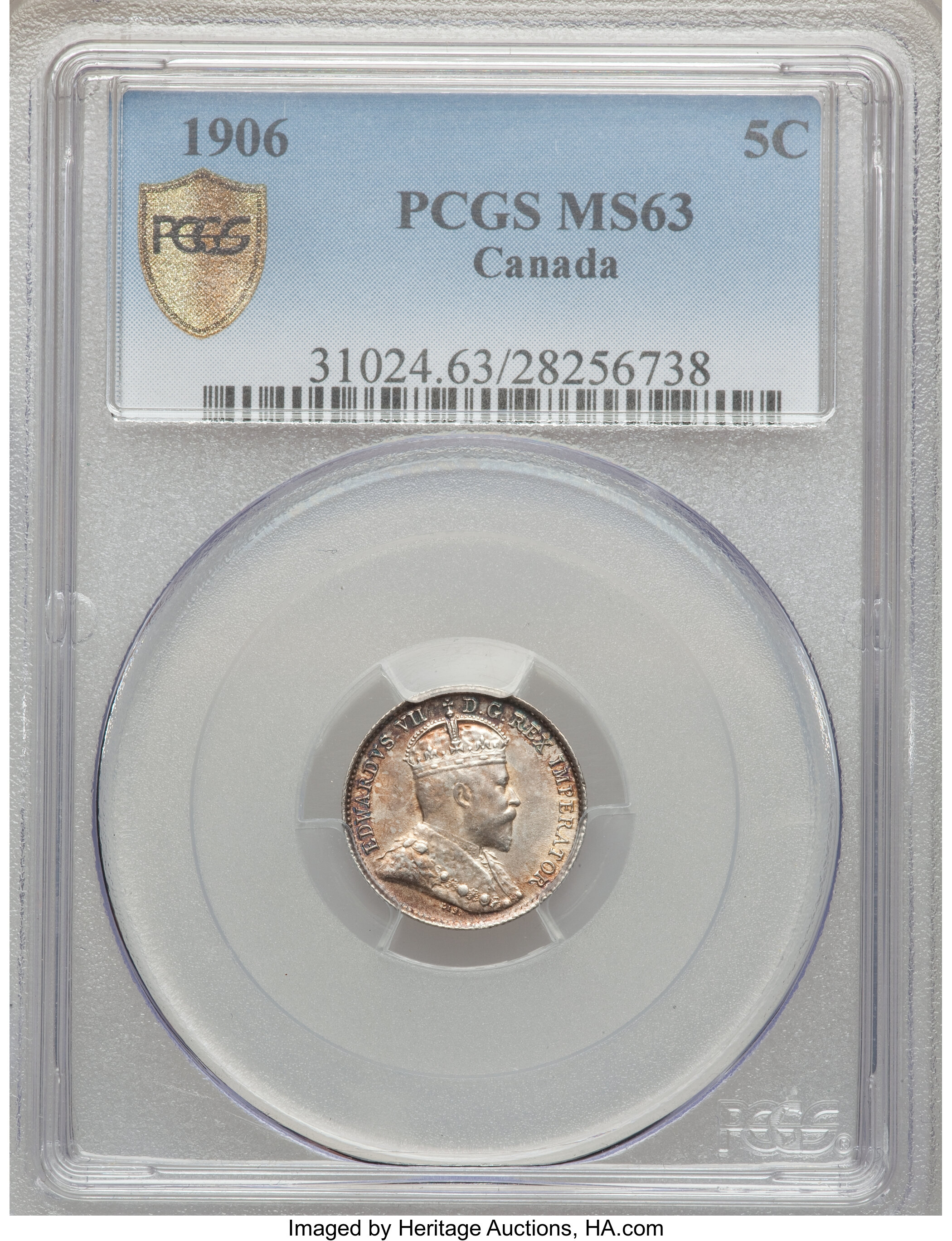 image for: Edward VII 5 Cents 1906