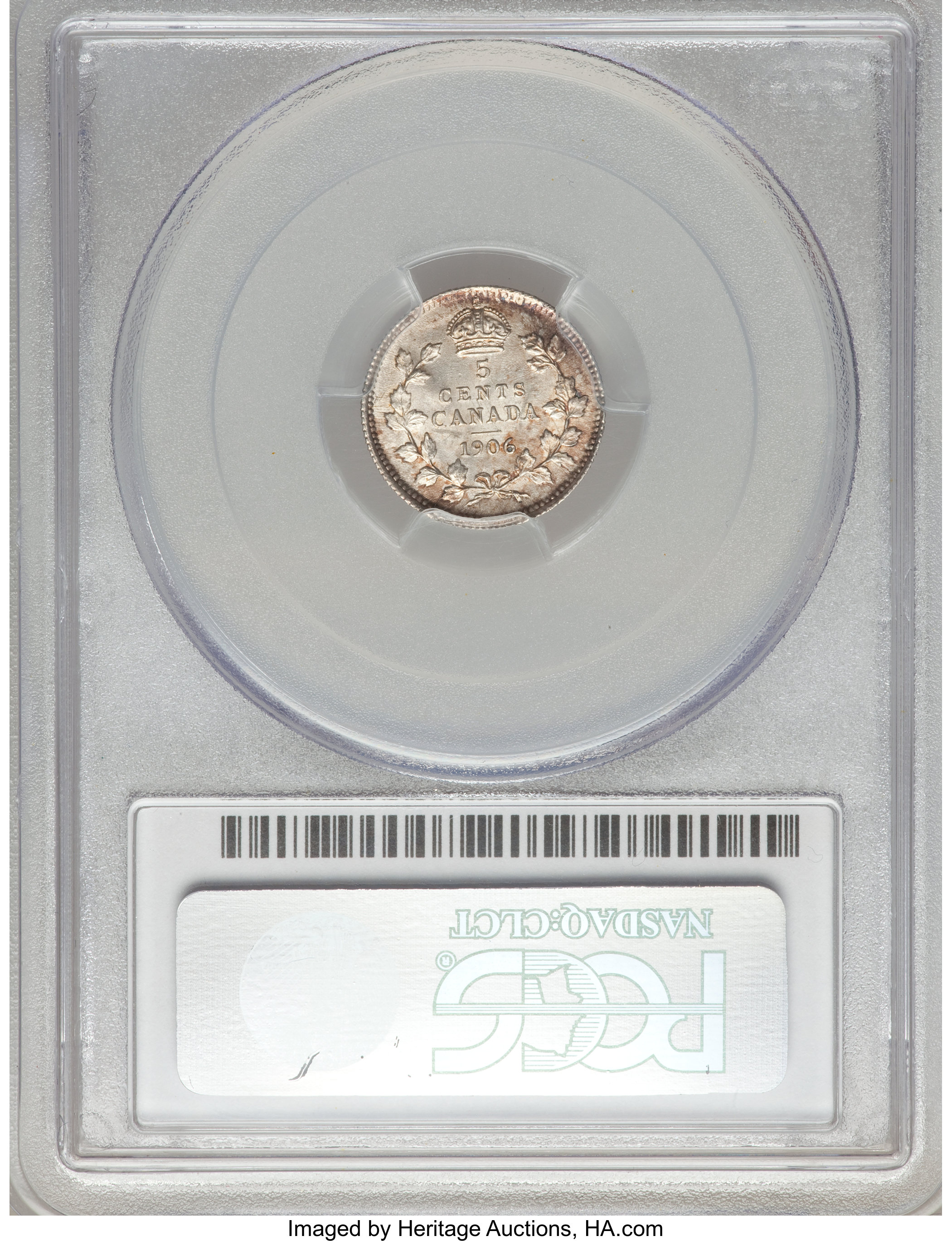 image for: Edward VII 5 Cents 1906