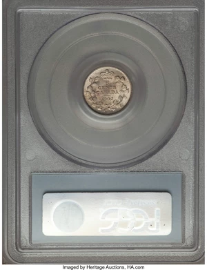 image for: Edward VII 5 Cents 1902-H MS65 PCGS
