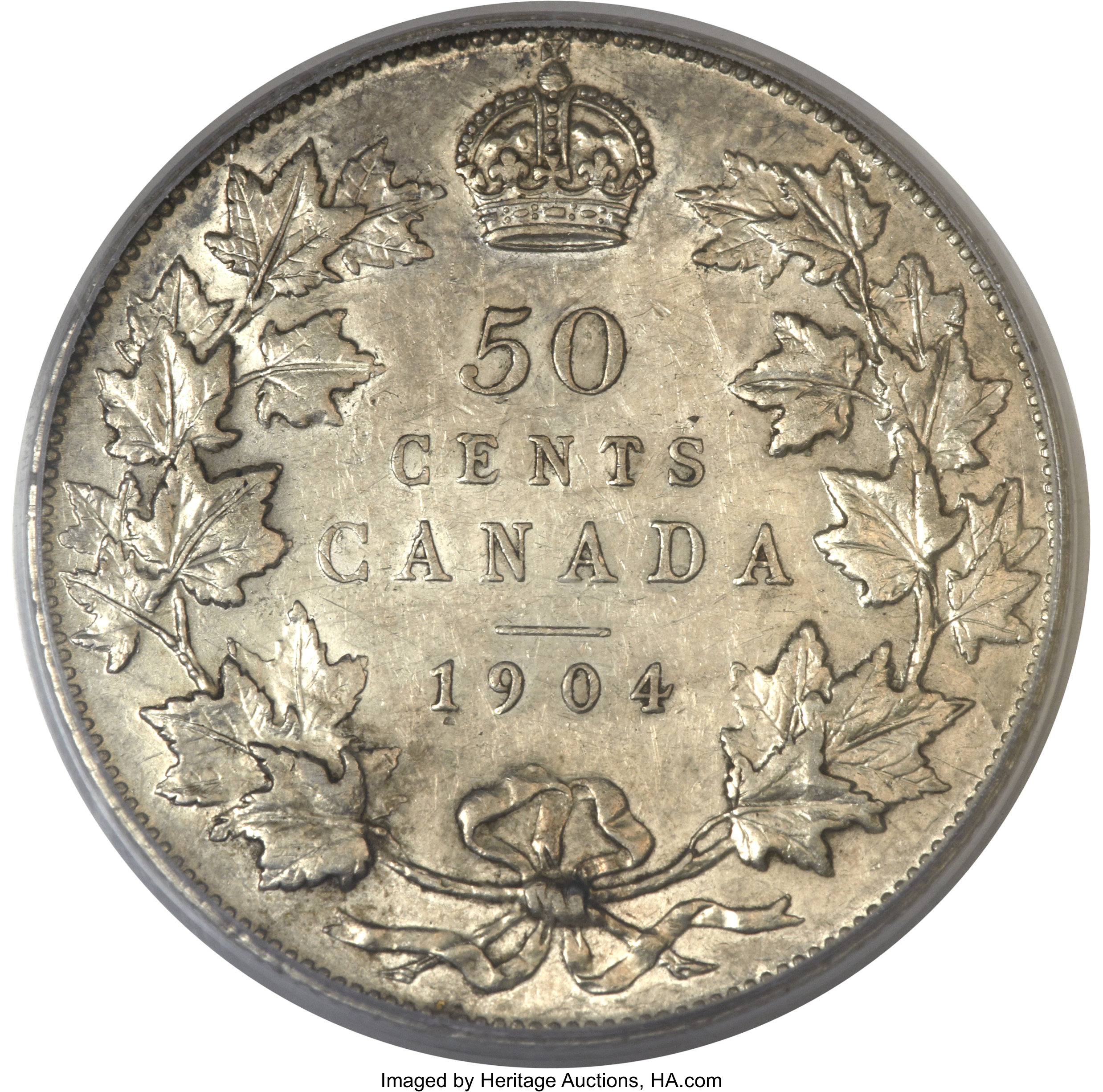 image for: Edward VII 50 Cents 1904