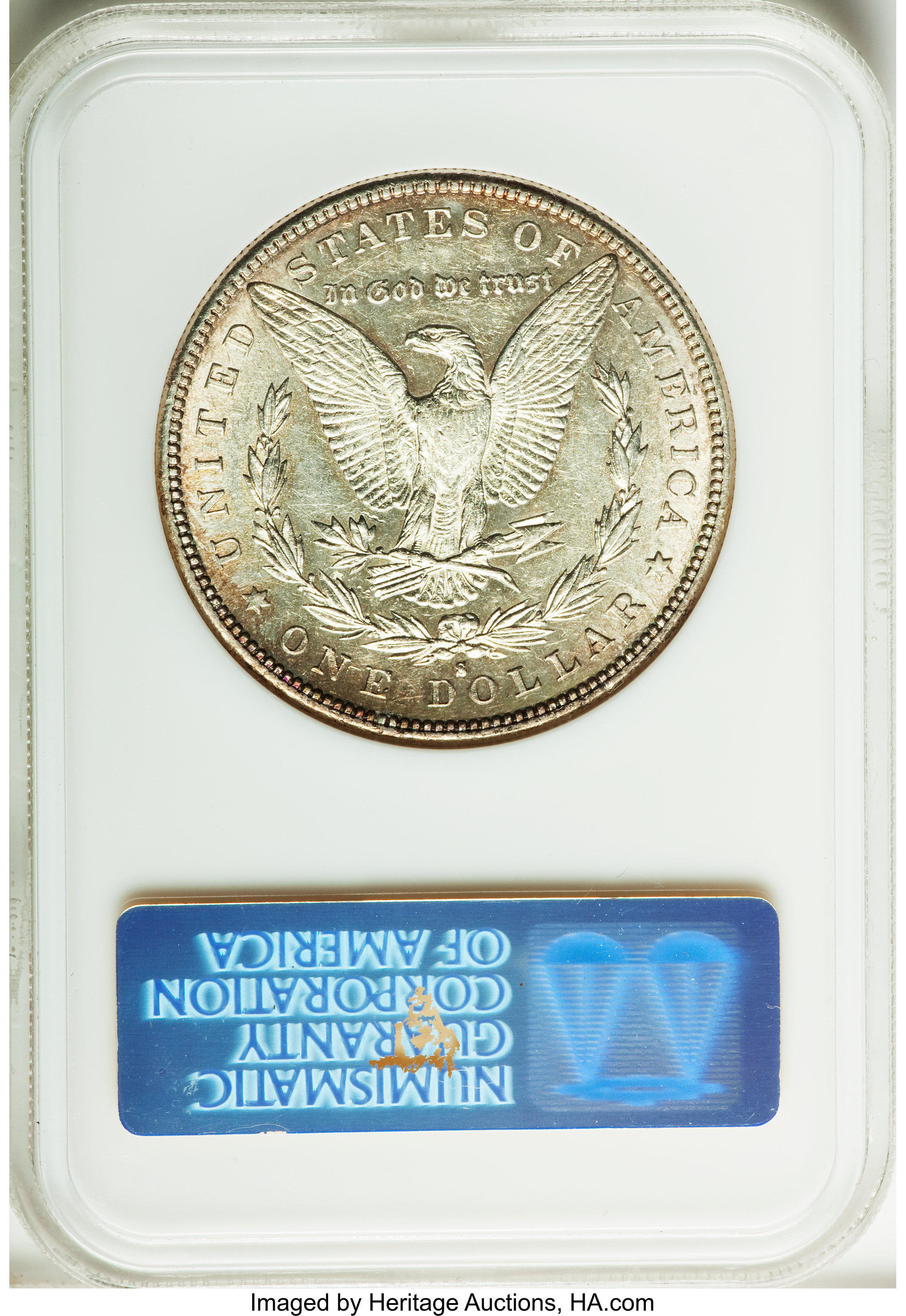 1884-S $1  MS PL AU53 PL CAC thumbnail 6