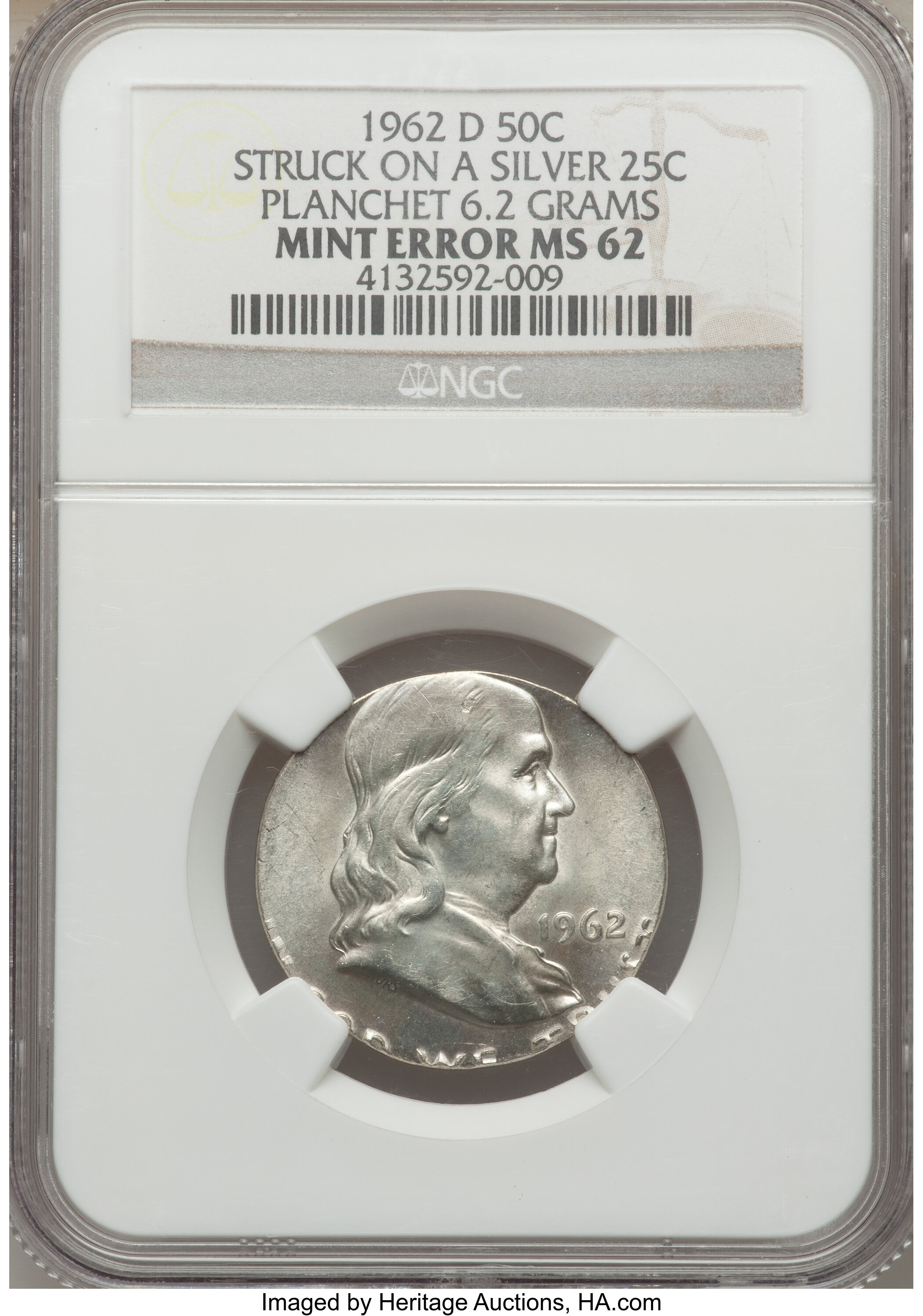 1962-D 50c G4 CAC thumbnail 23