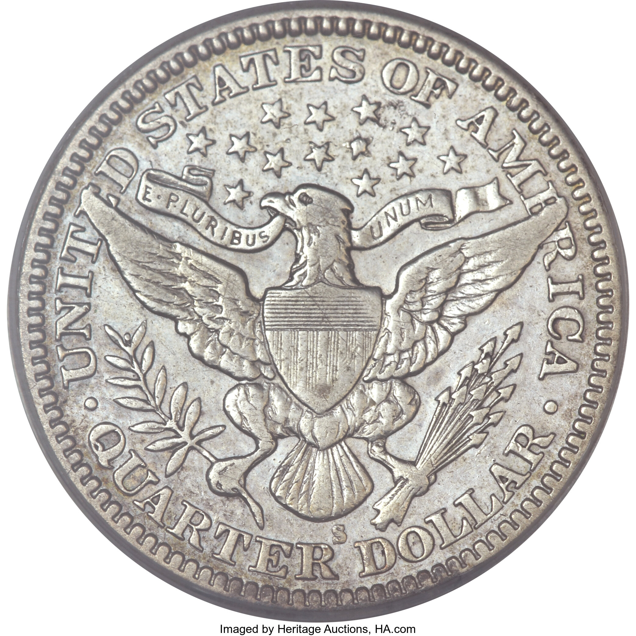 1913-S 25c VF25 thumbnail 3