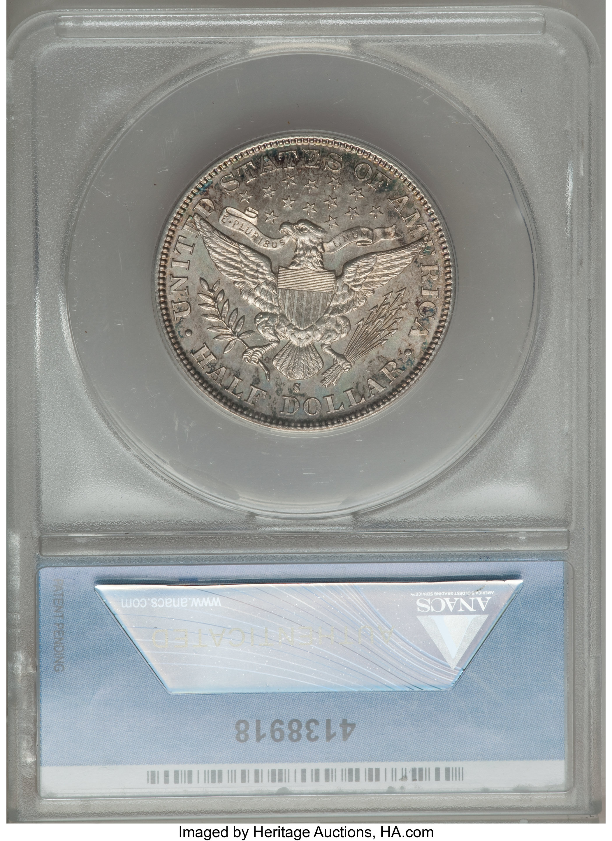 1896-S 50c MS61 thumbnail 2