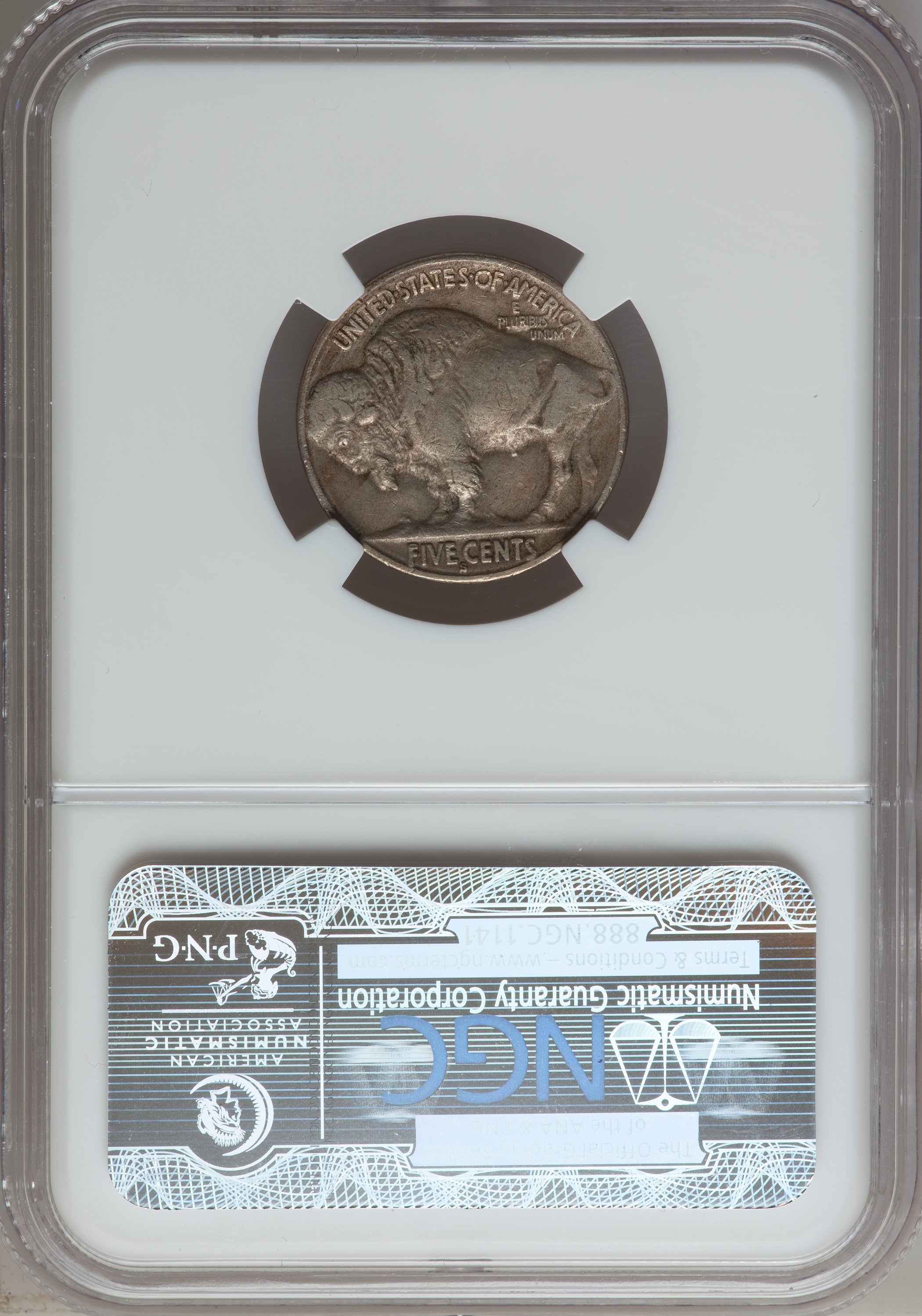 1913 5c Buffalo, Type 2 F15 thumbnail 10